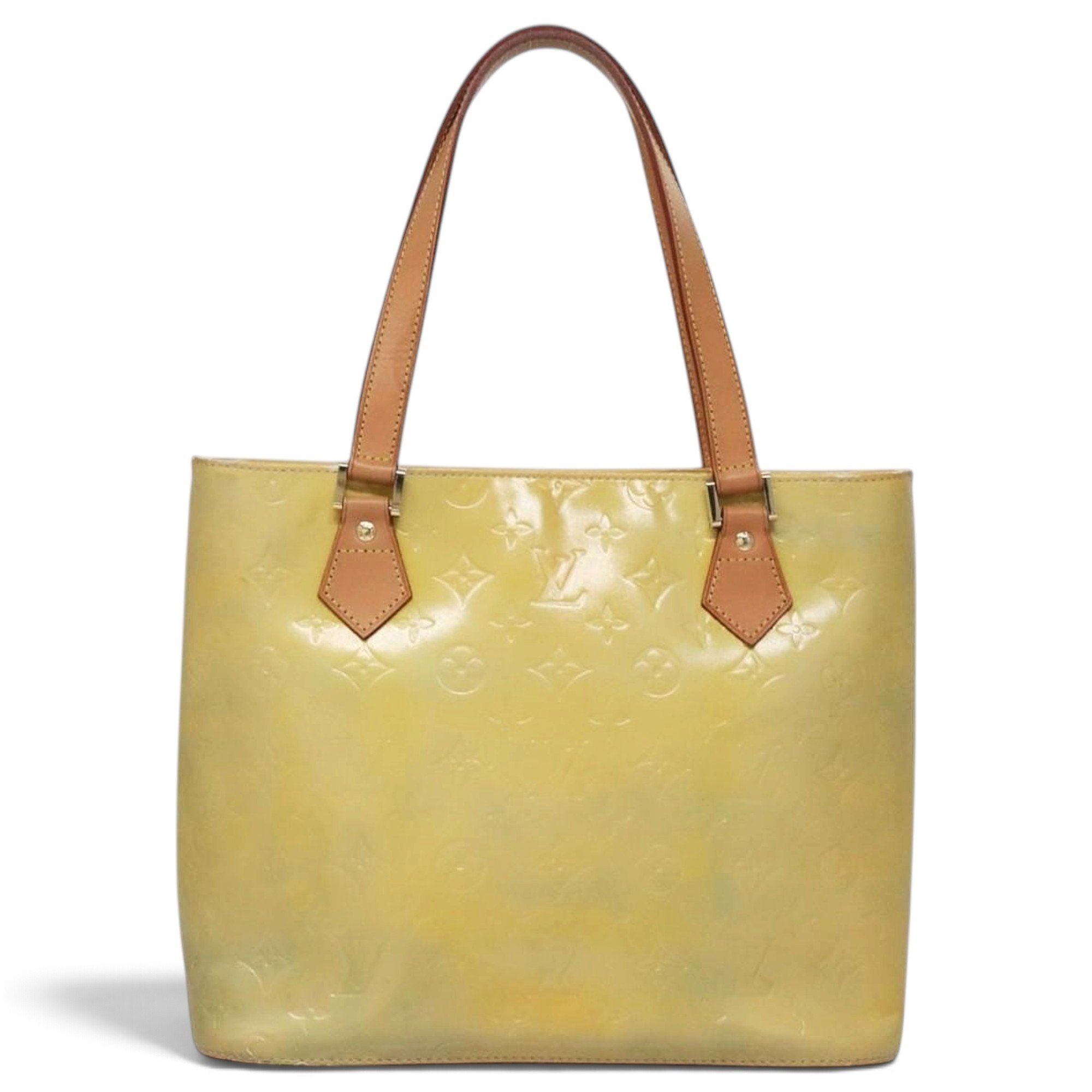 Houston patent leather handbag