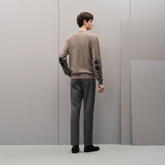 Vigoureux "Maillon Chaine d'Ancre" Crewneck Cashmere Sweater