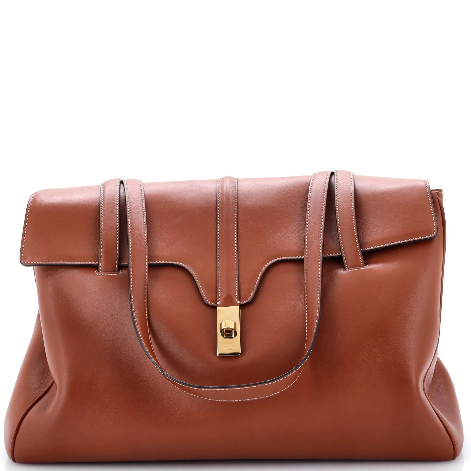 Leather handbag