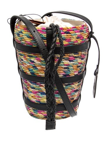 Altuzarra Straw Bucket Bag