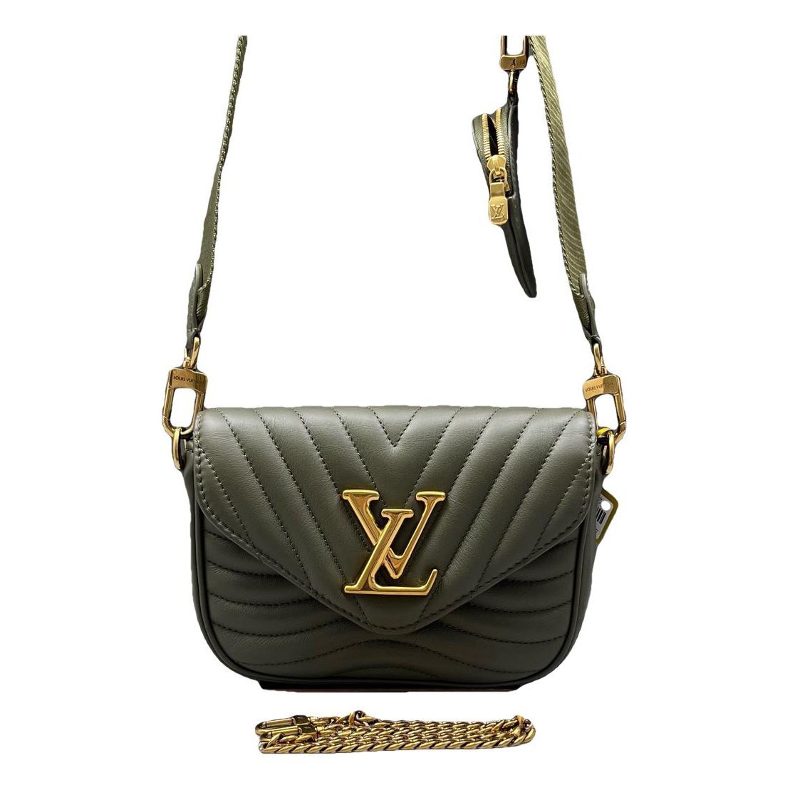 Multi-Pochette New Wave leather crossbody bag