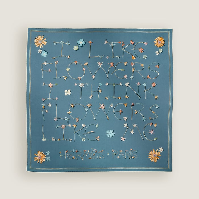 I Like Flowers Scarf 70