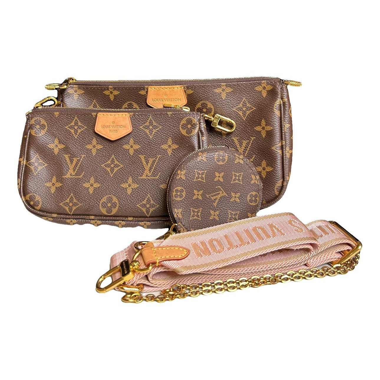 Multi Pochette Accessoires leather handbag