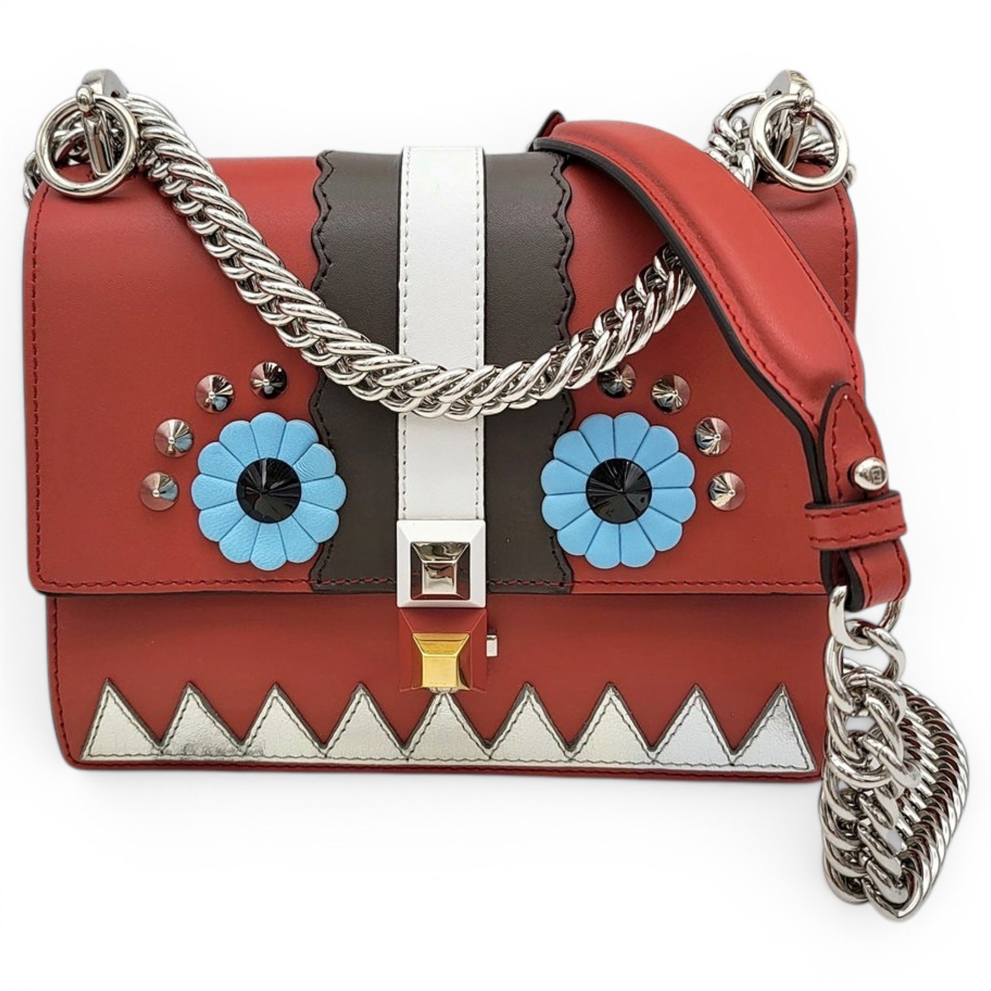 Baguette leather handbag