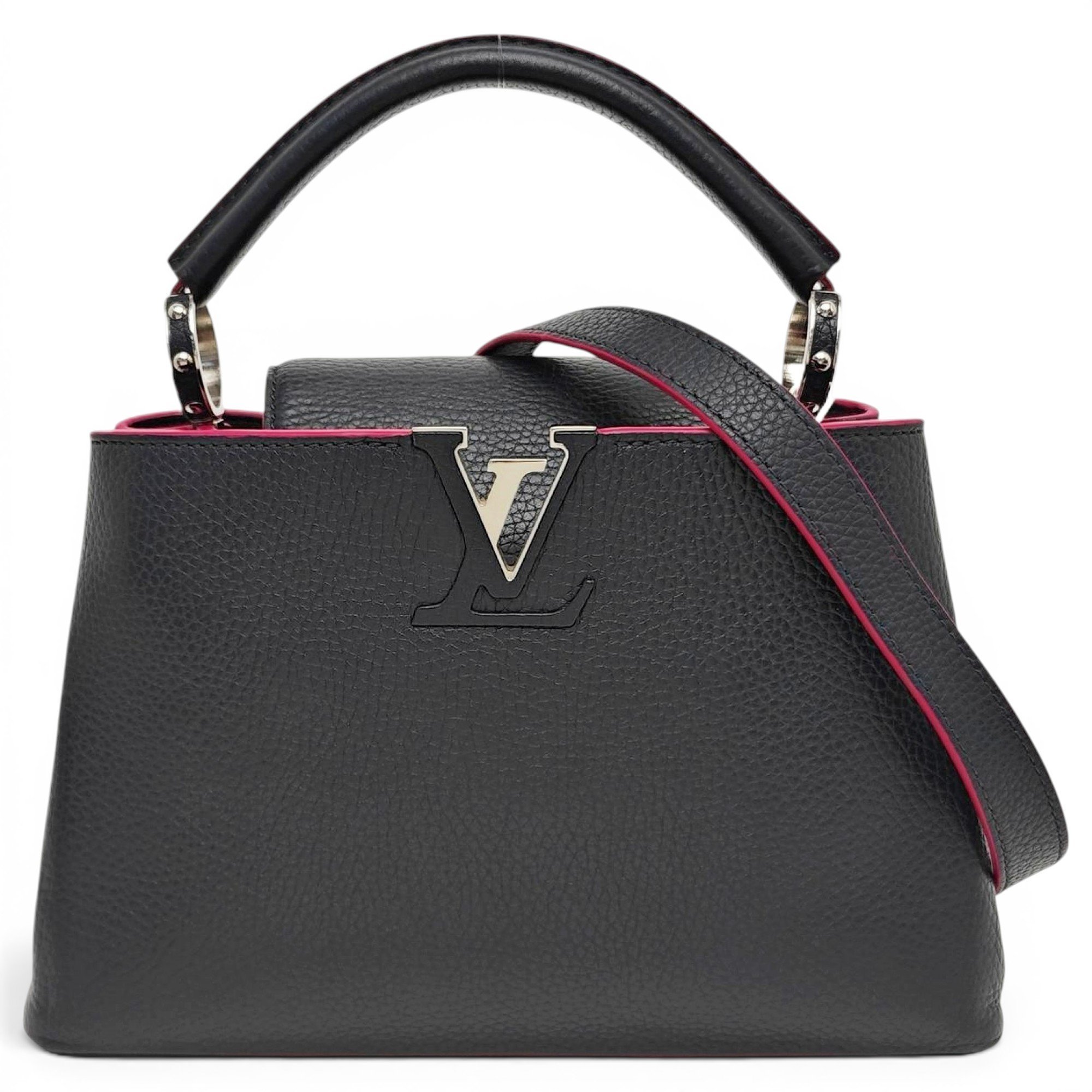 Capucines leather handbag