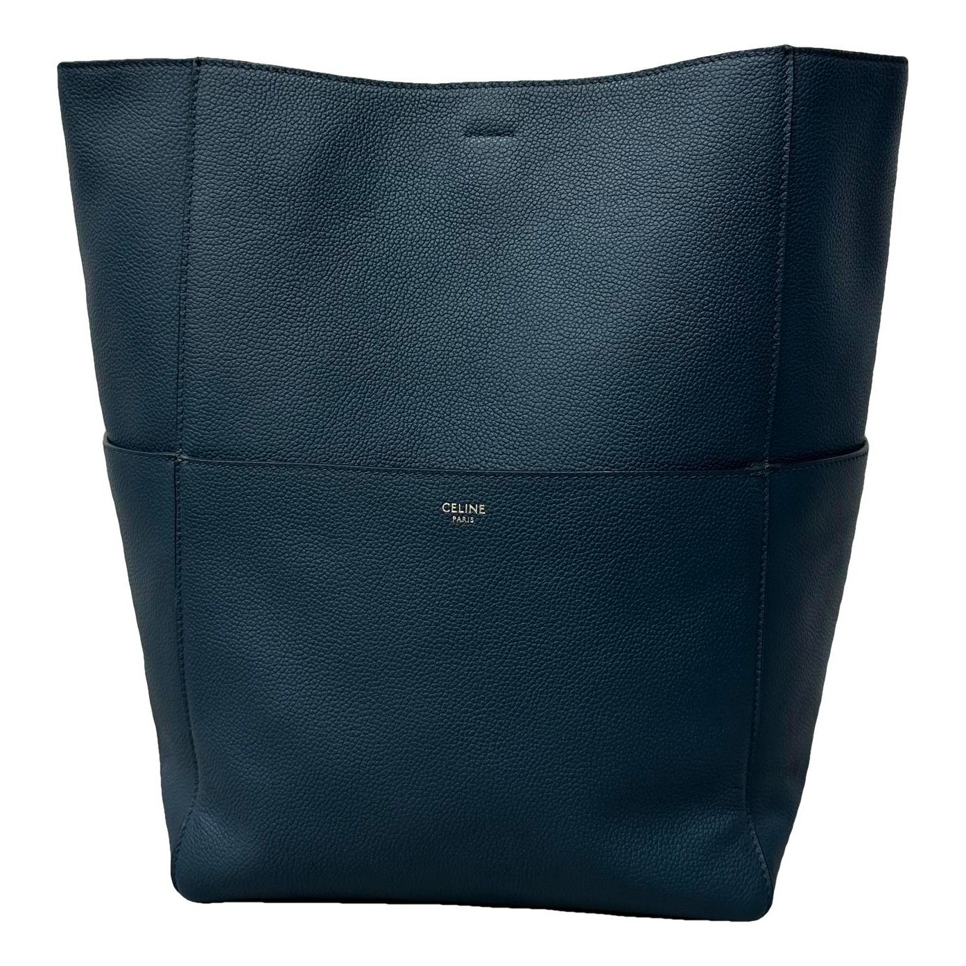Seau Sangle leather handbag