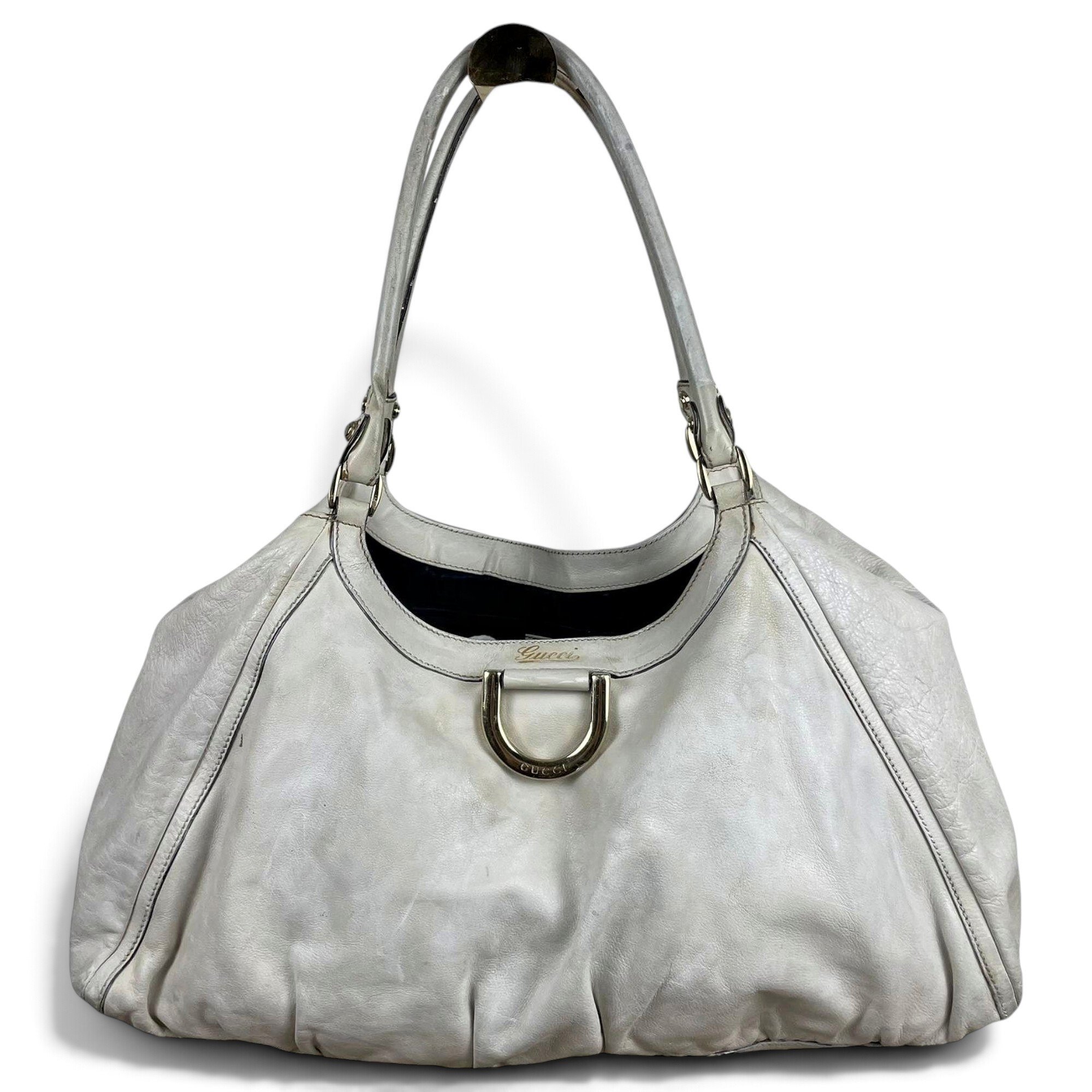 D-Ring leather handbag