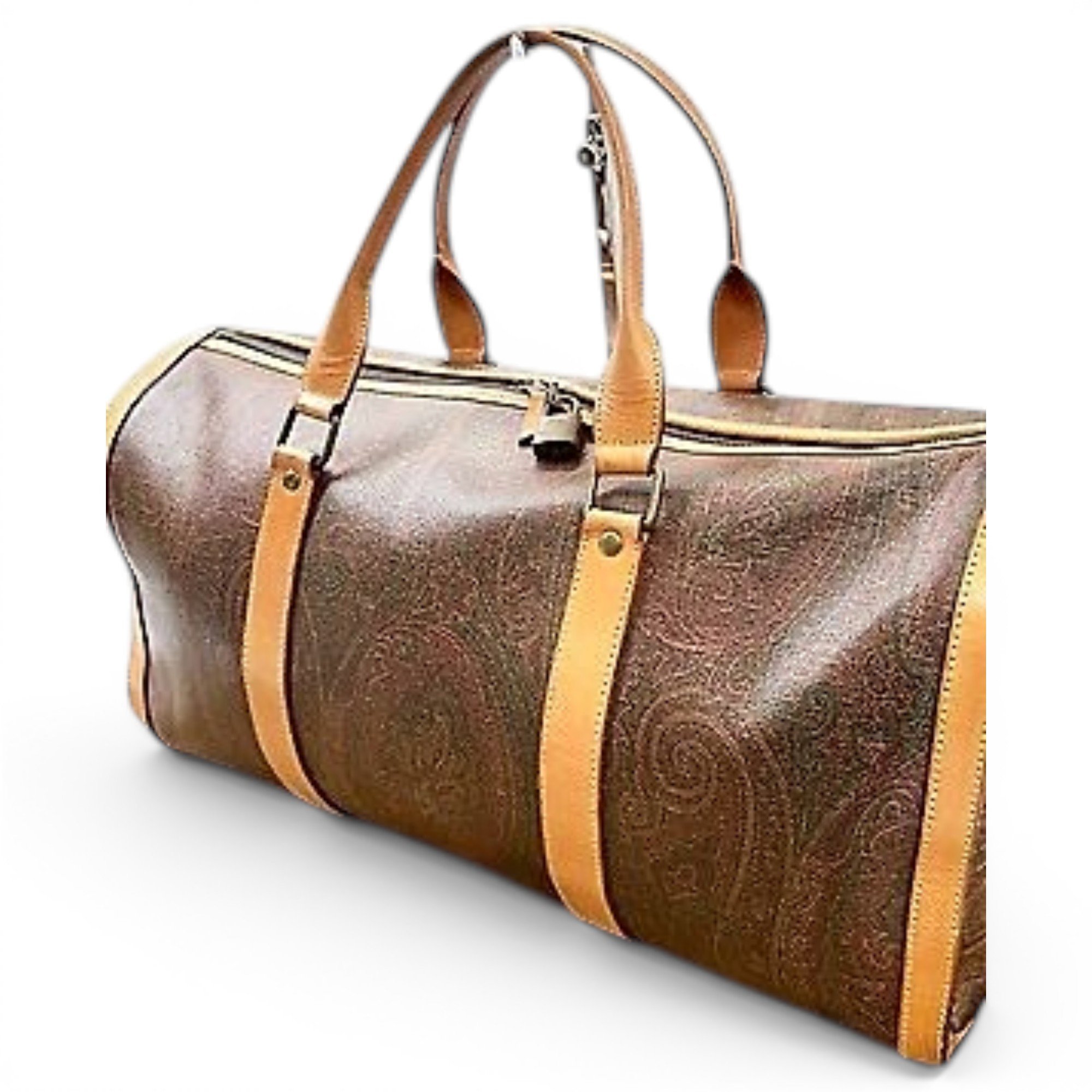 Etro Leather travel bag