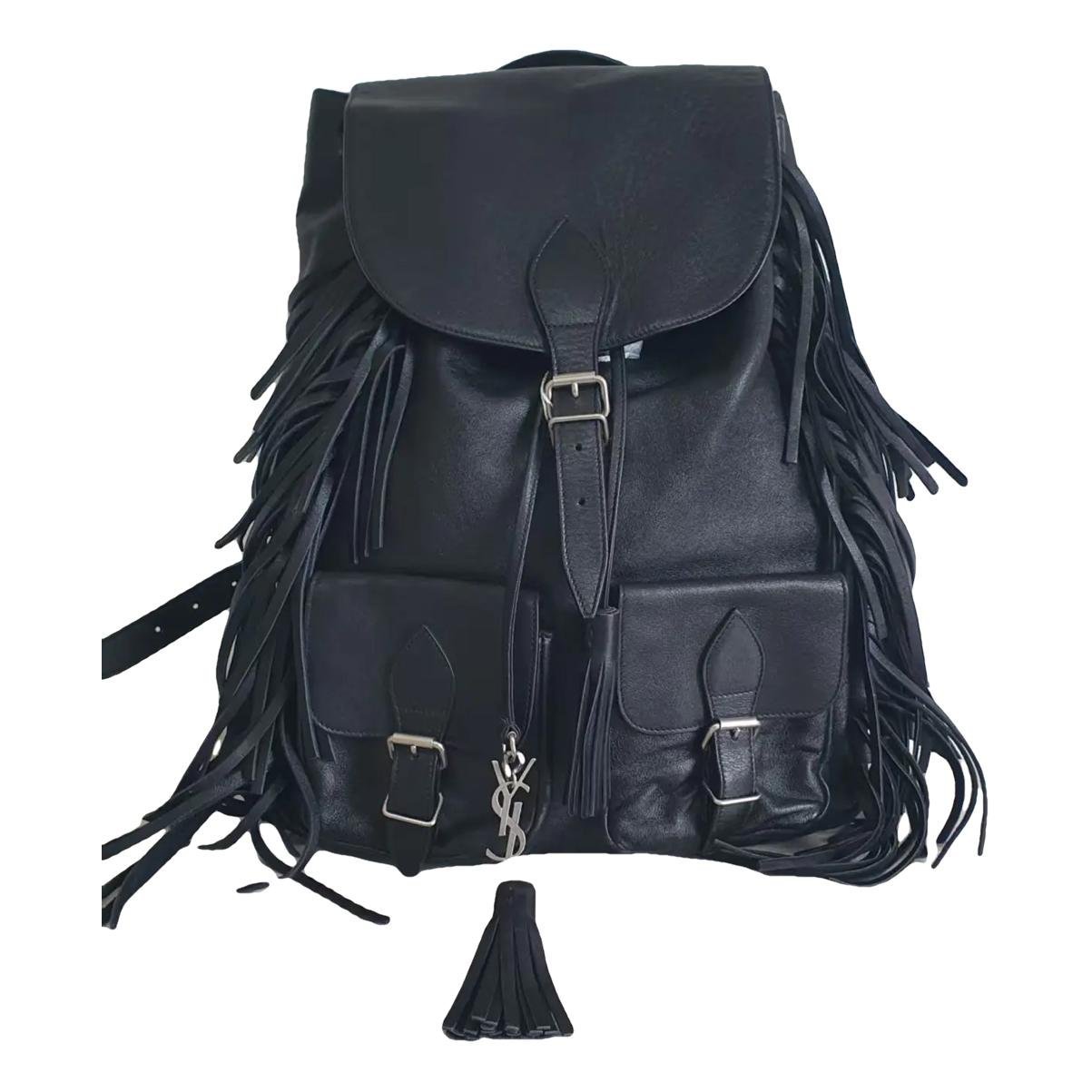 Festival leather backpack