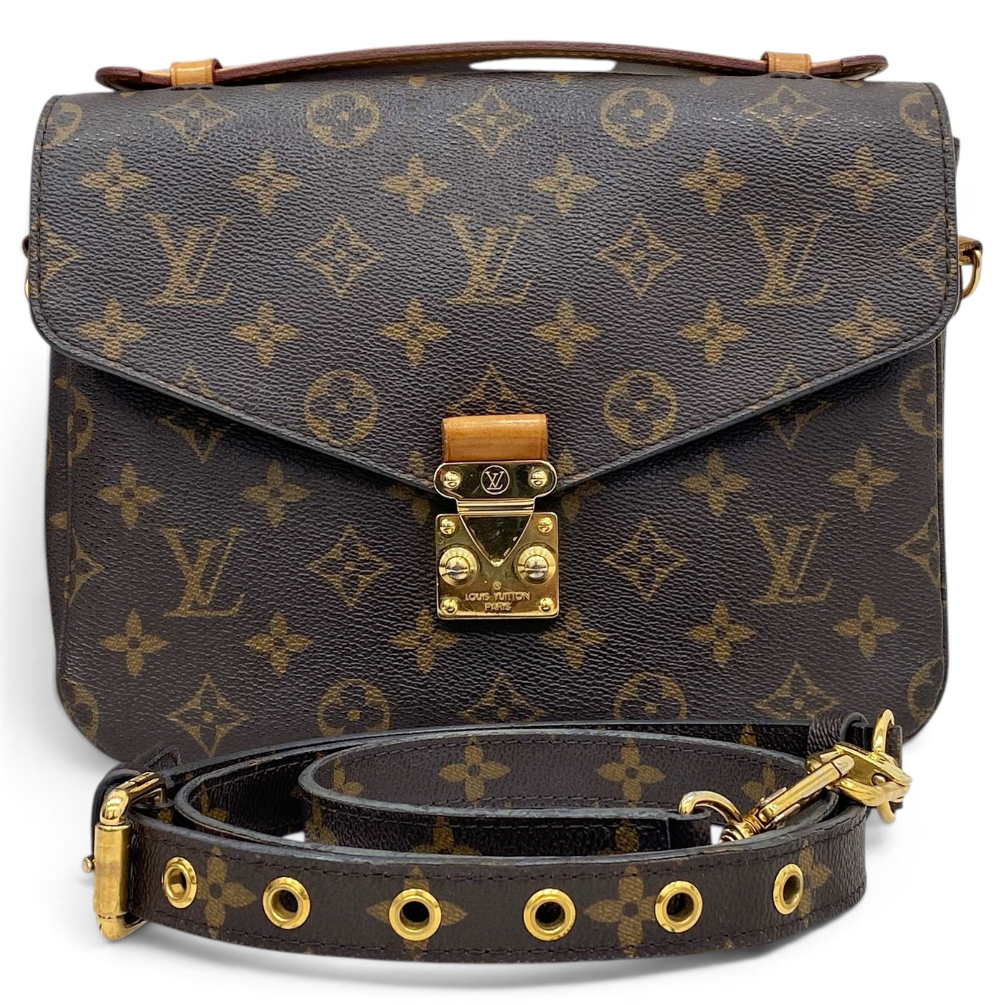 Metis leather handbag