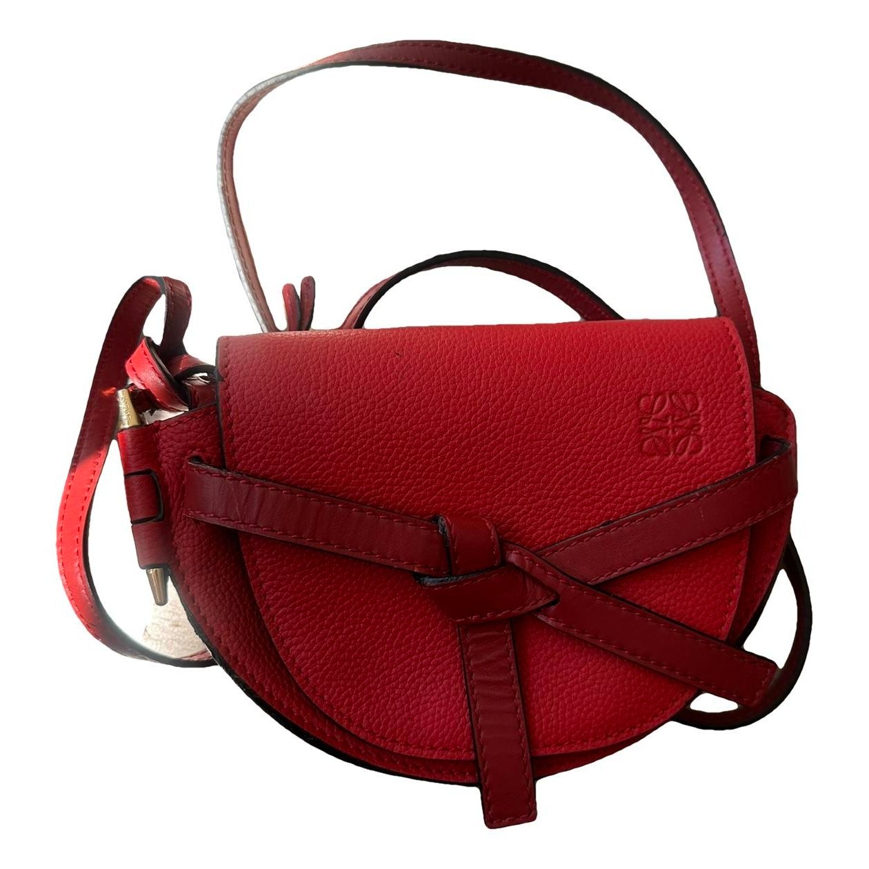 Gate leather crossbody bag