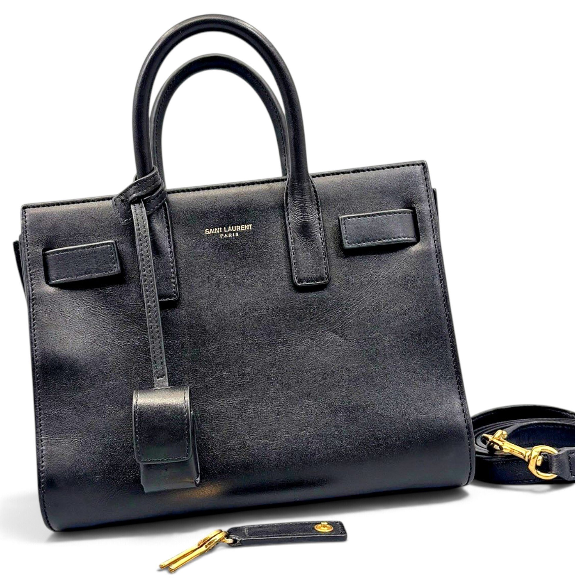 Sac de Jour leather handbag