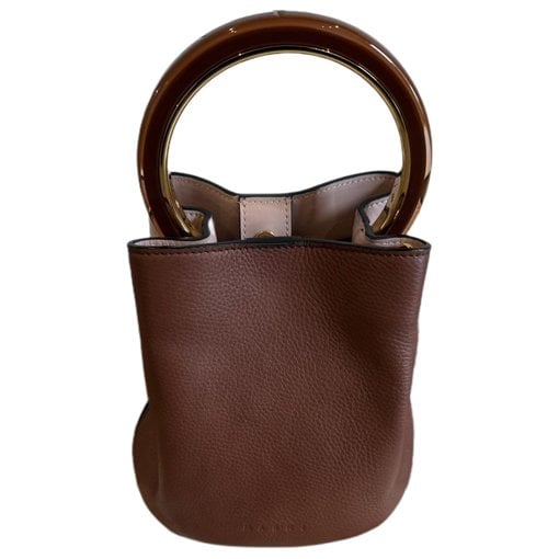 Marni Pannier leather tote