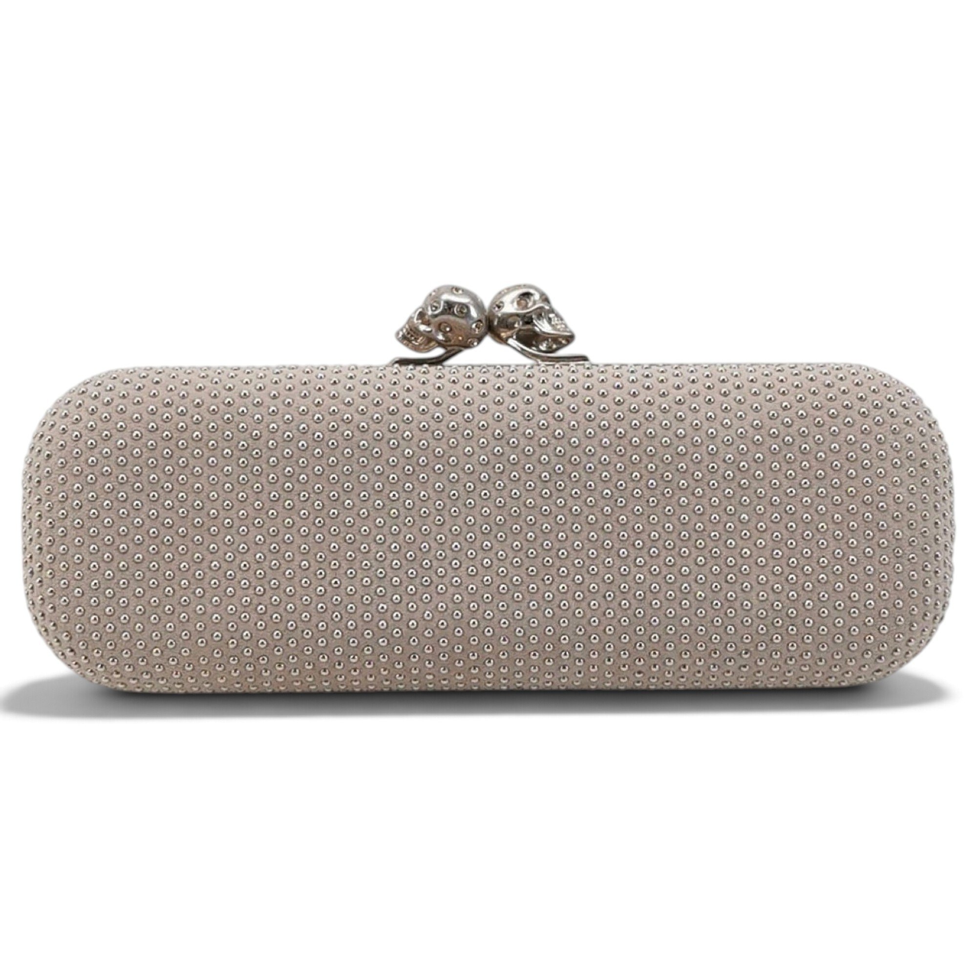 Alexander McQueen Skull clutch bag