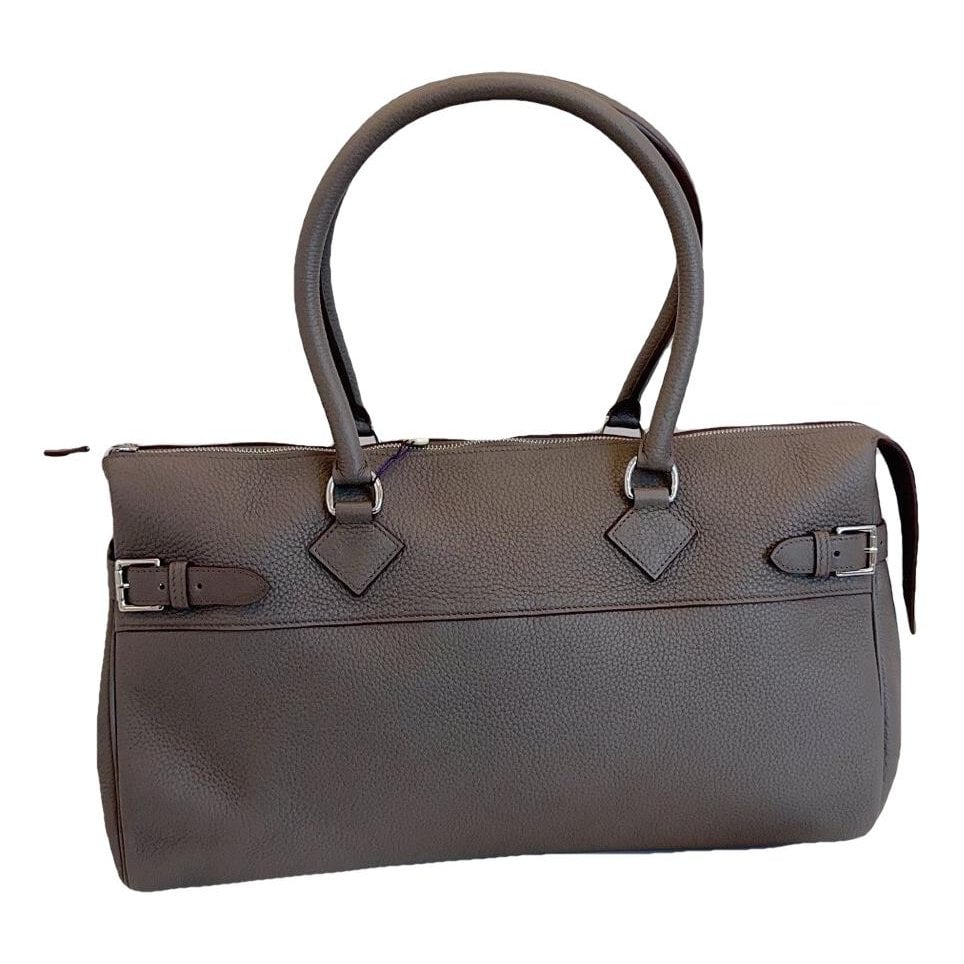 Hermes Atlas leather handbag