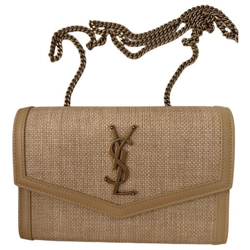 Envelope leather handbag