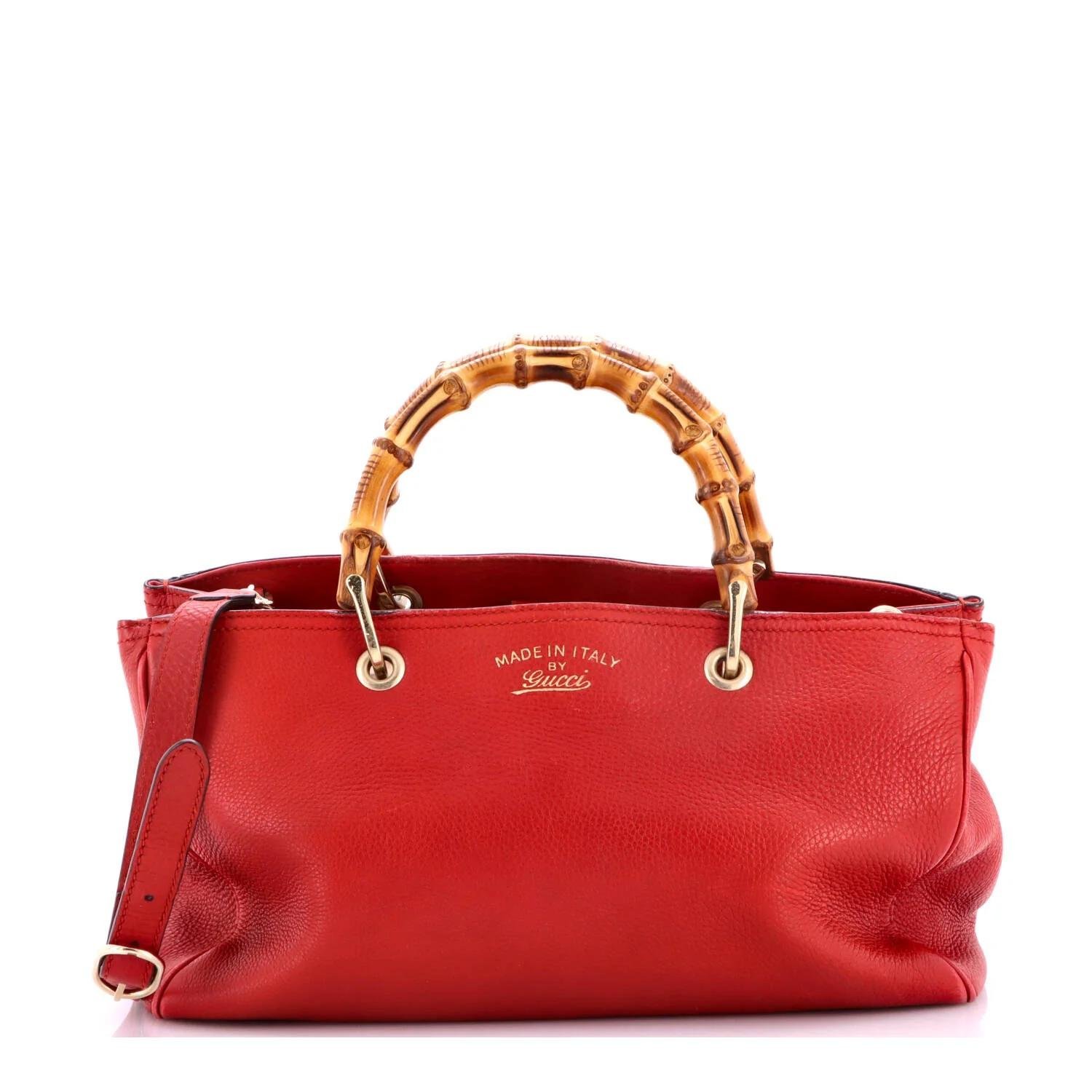 Leather tote
