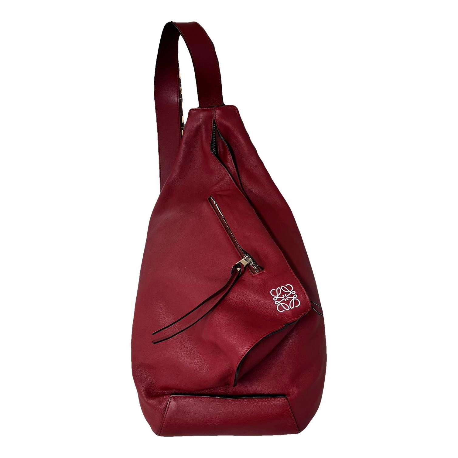 Anton leather crossbody bag