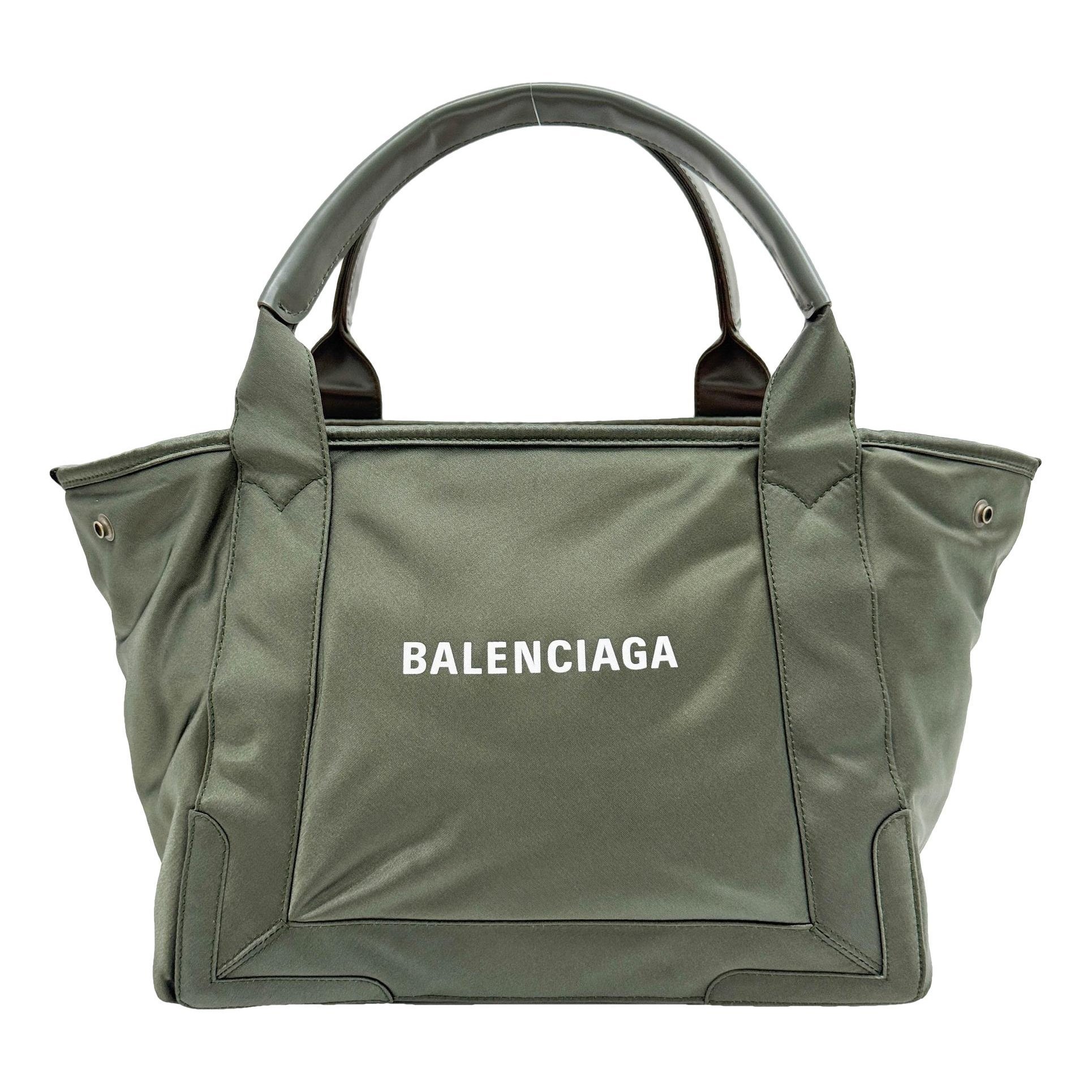Navy cabas handbag