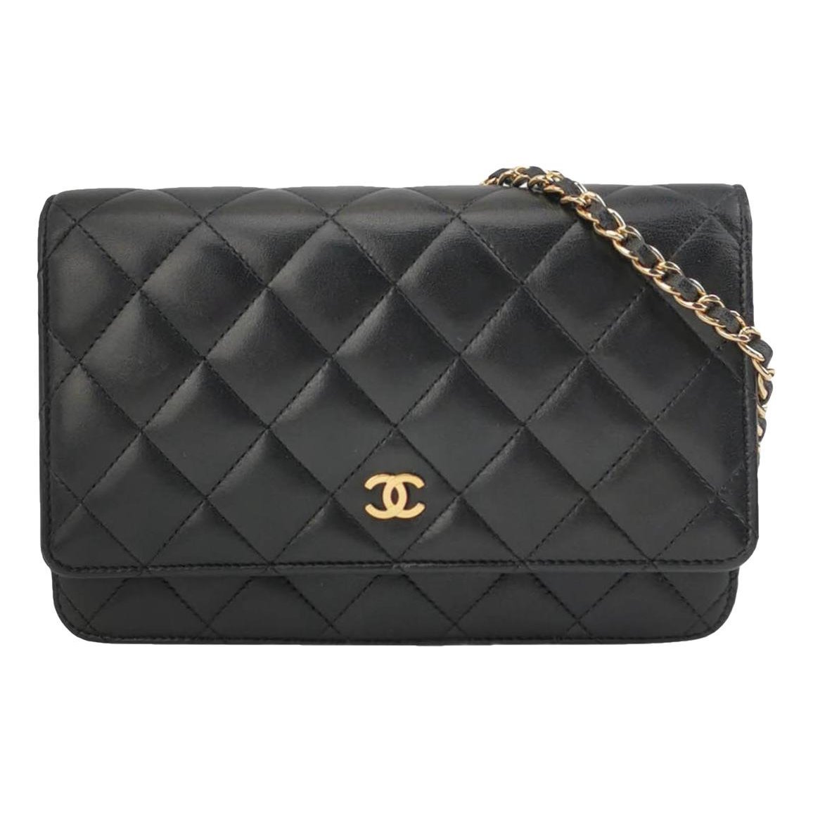 Wallet On Chain Timeless/Classique leather crossbody bag