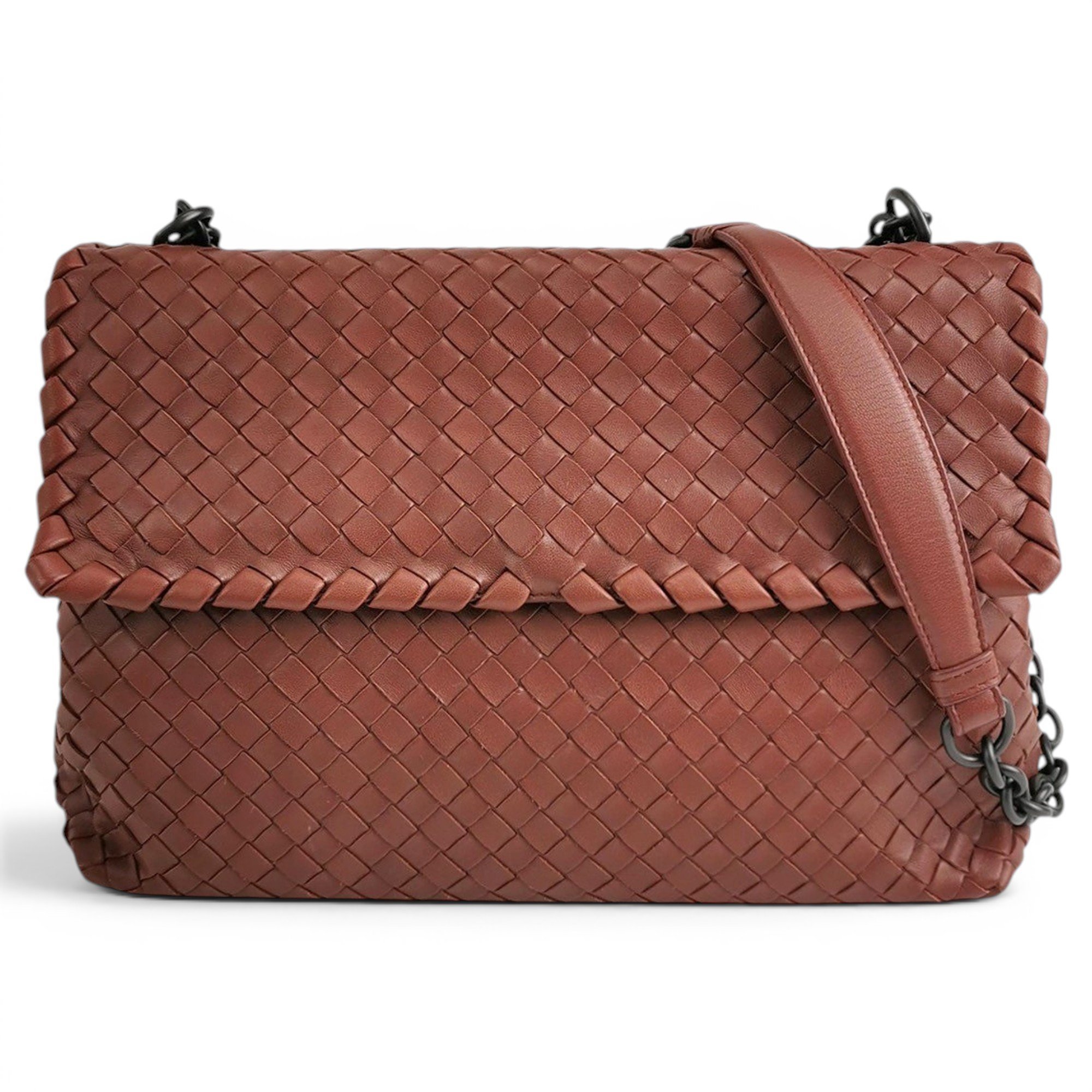 Olimpia leather crossbody bag