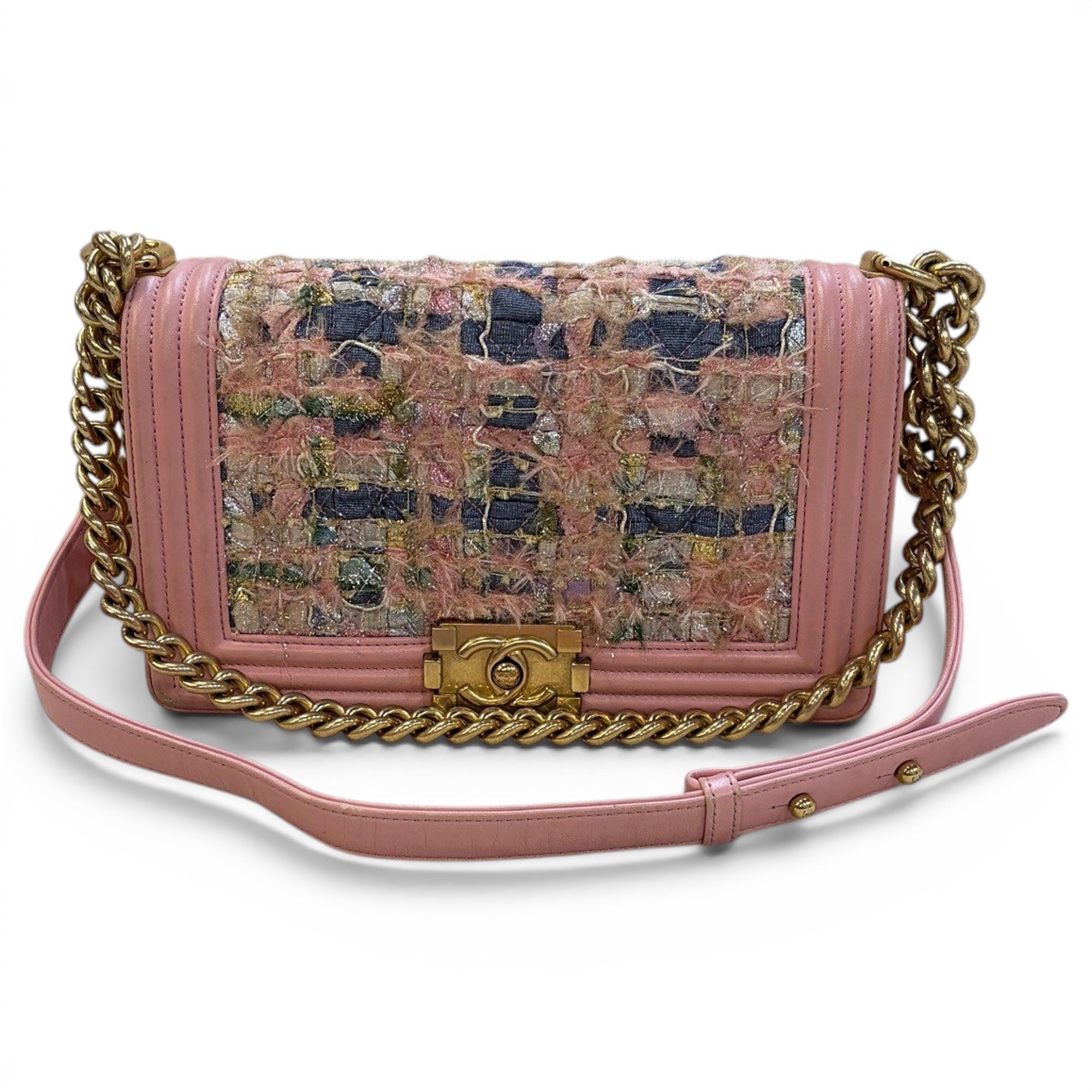 Chanel Boy leather handbag