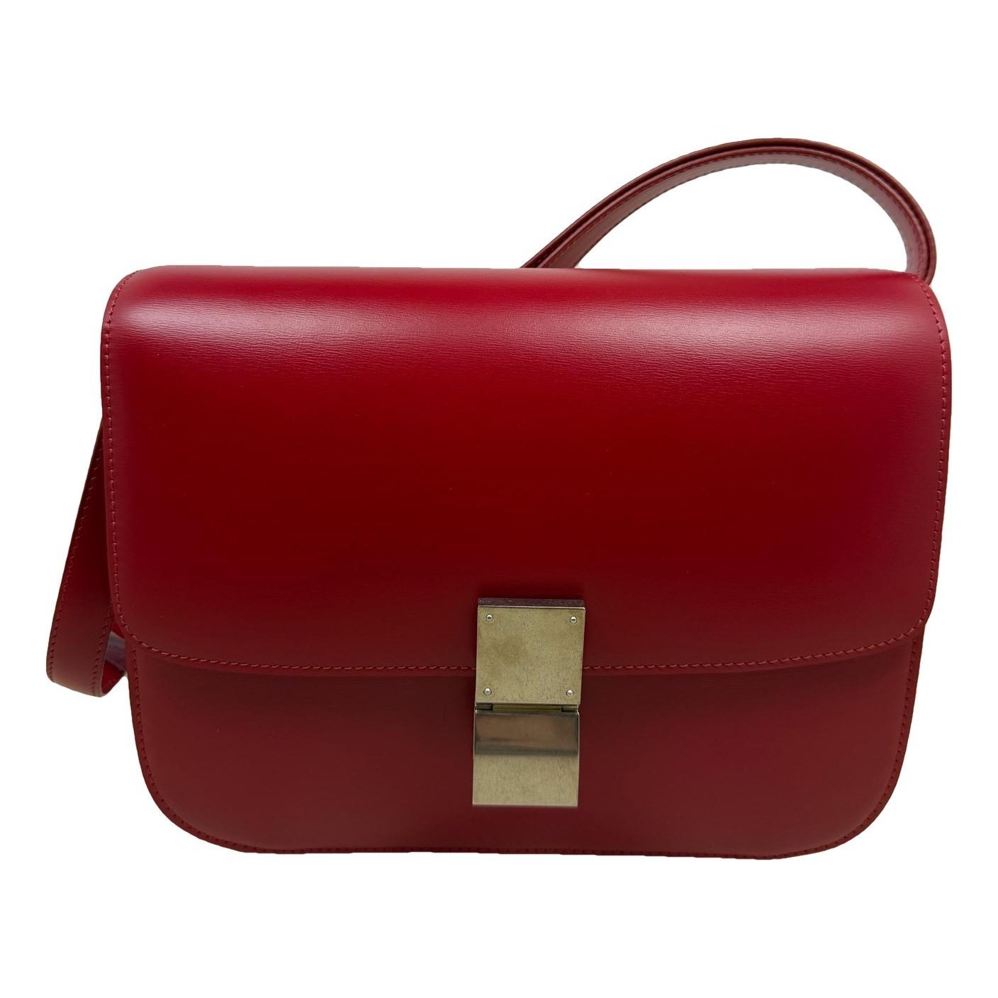 Classic leather crossbody bag