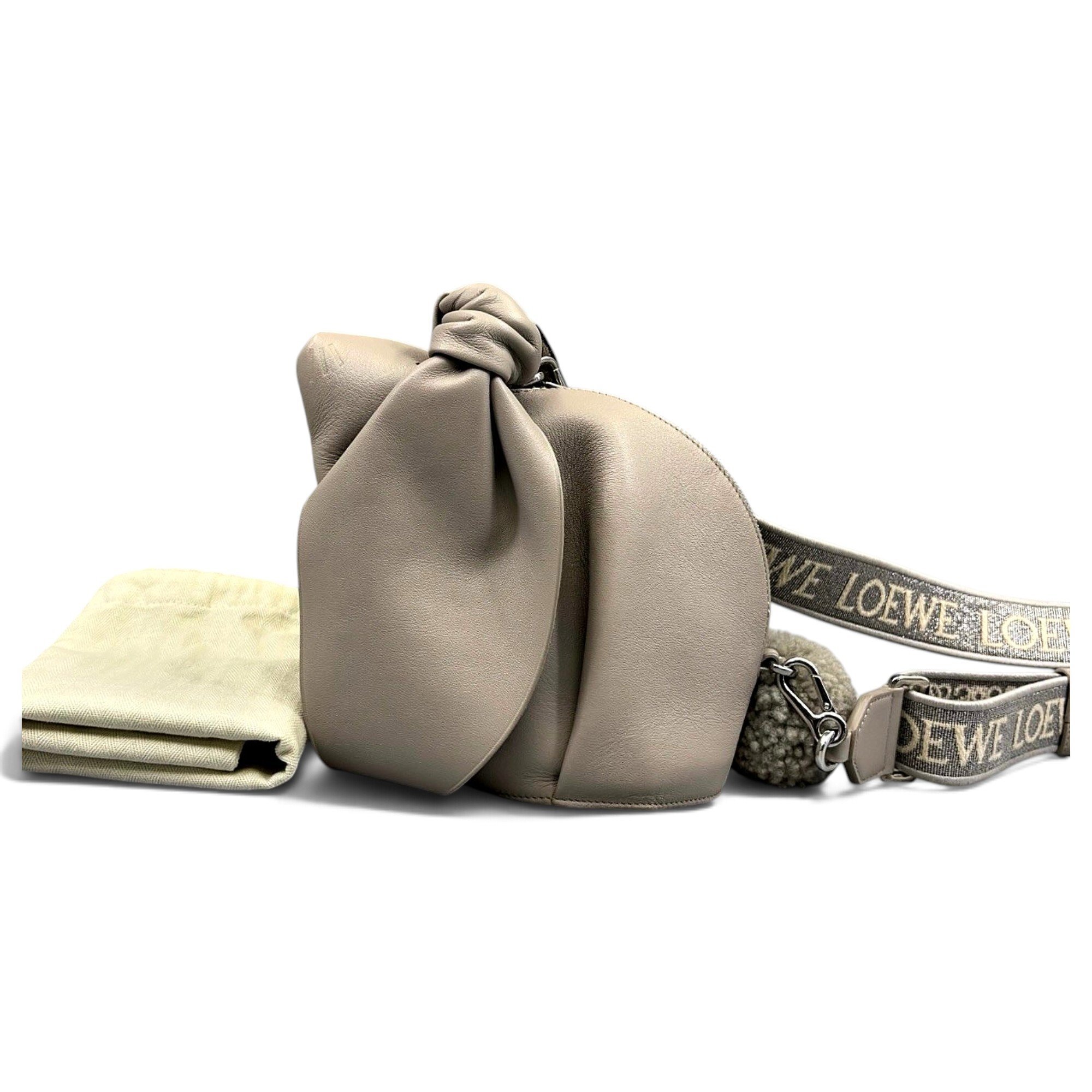 Animals leather handbag