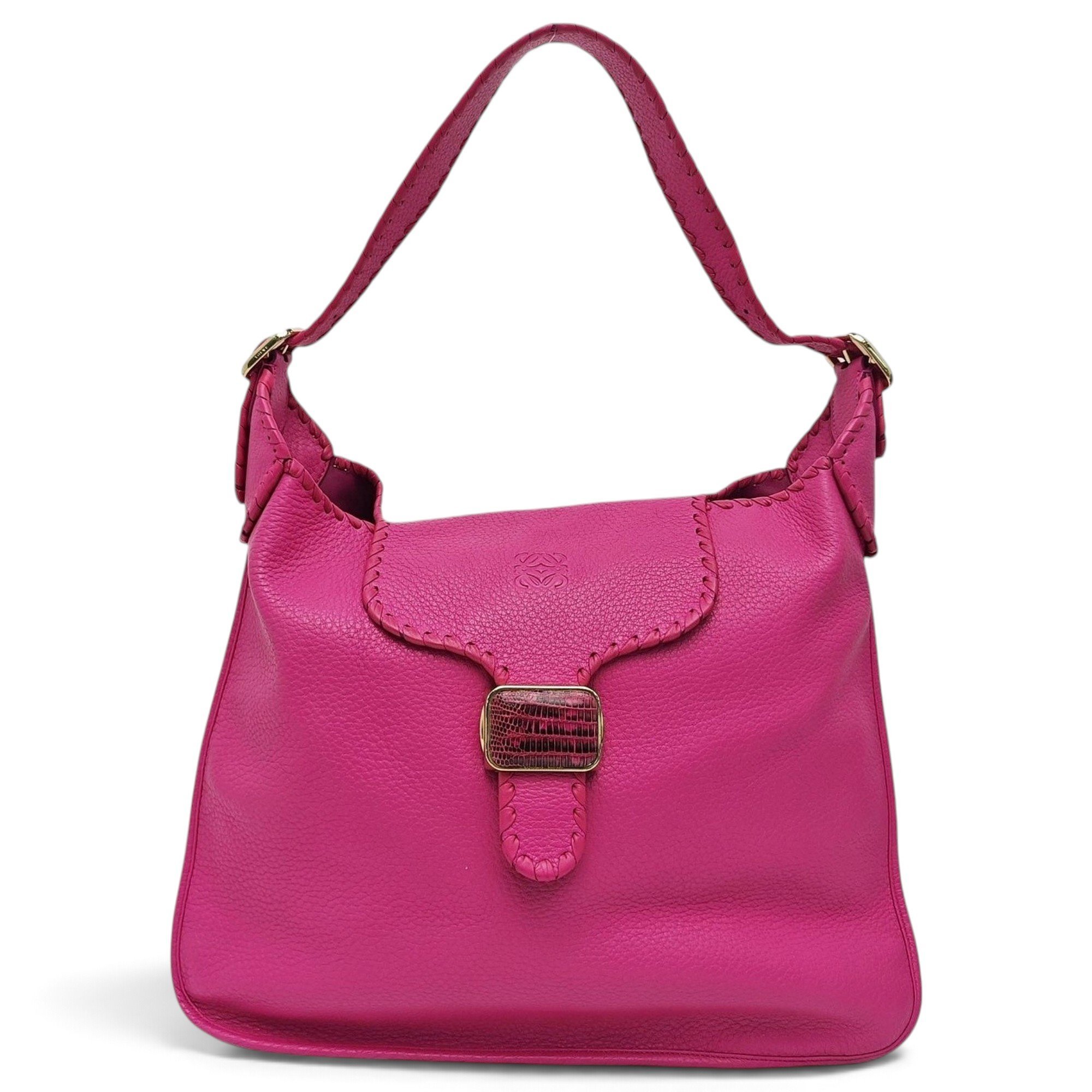 Leather handbag