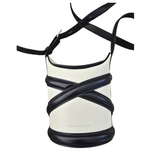 Skull leather crossbody bag