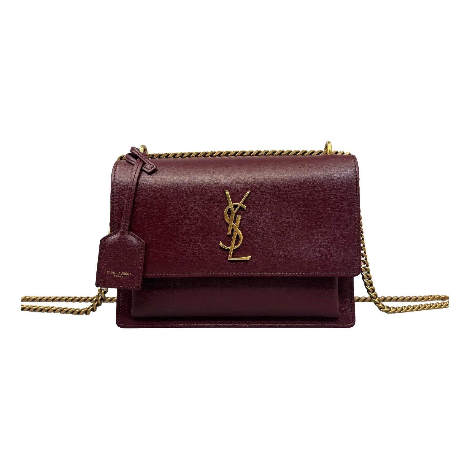 Sunset leather crossbody bag