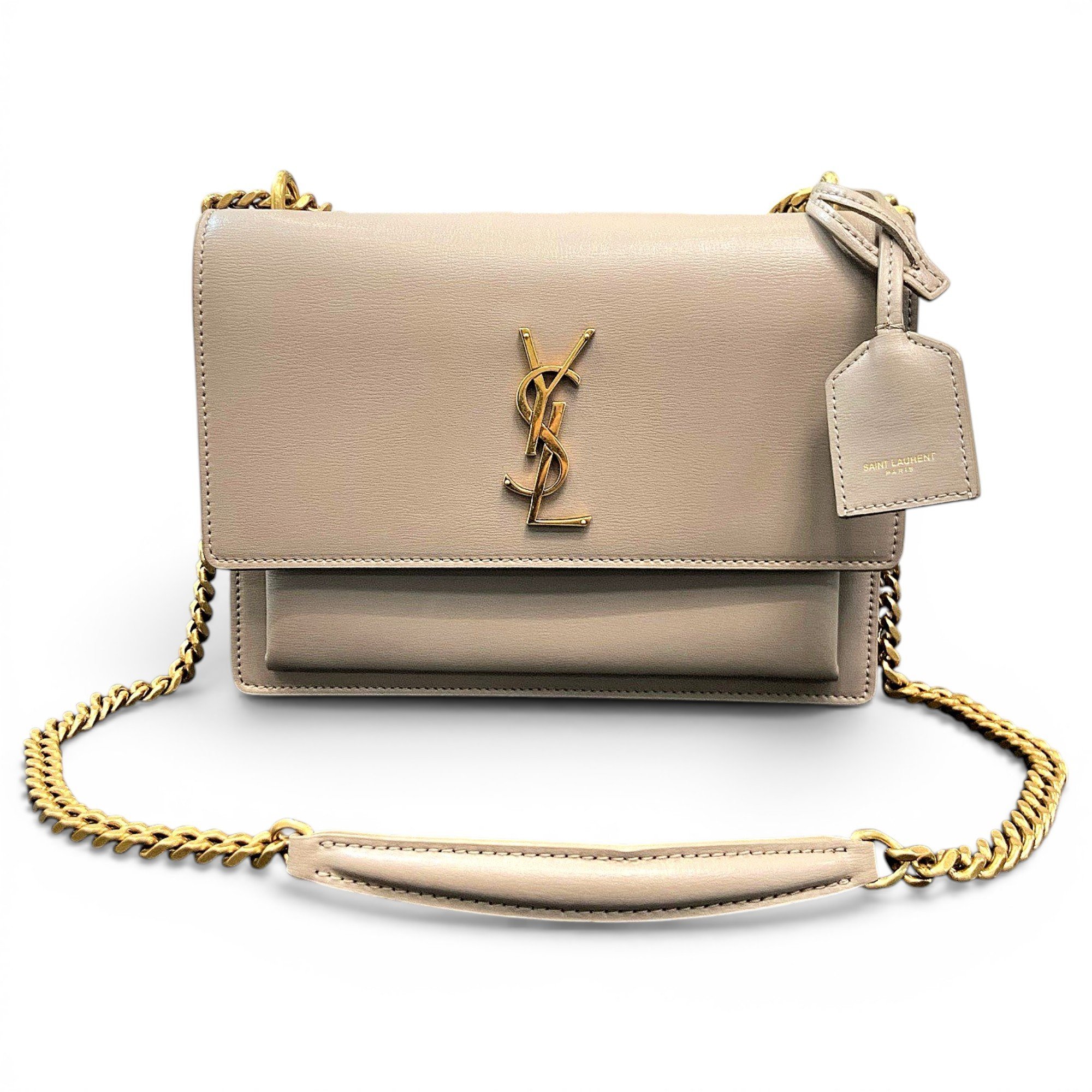 Sunset leather handbag