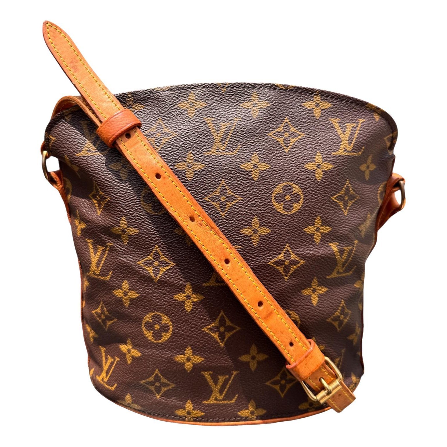 Drouot leather crossbody bag