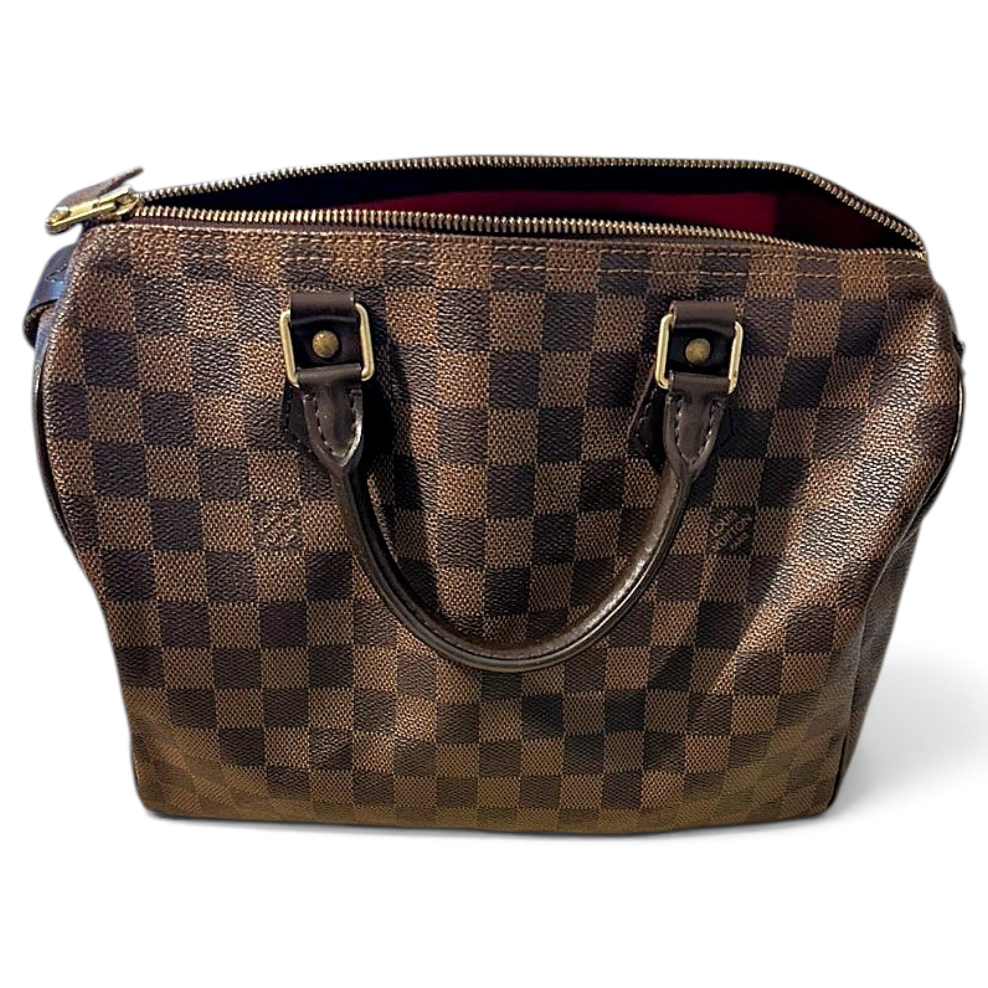 Speedy leather handbag