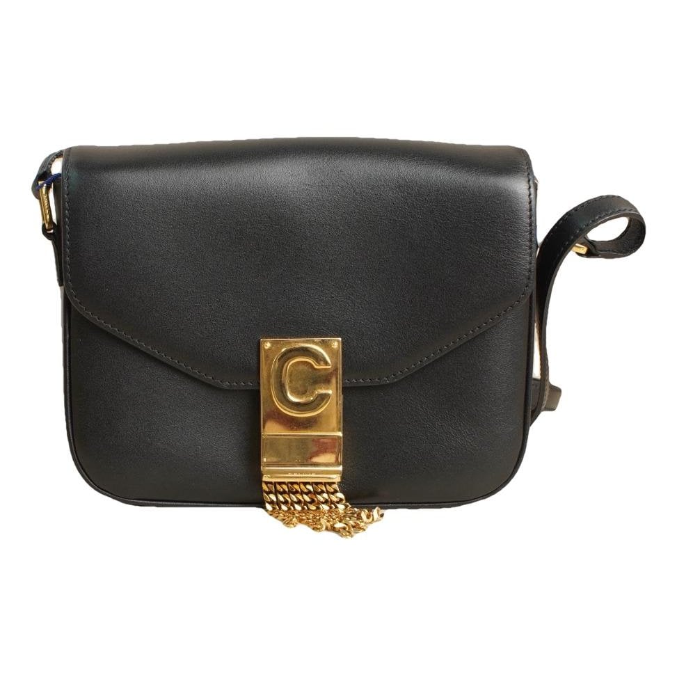 C bag leather handbag