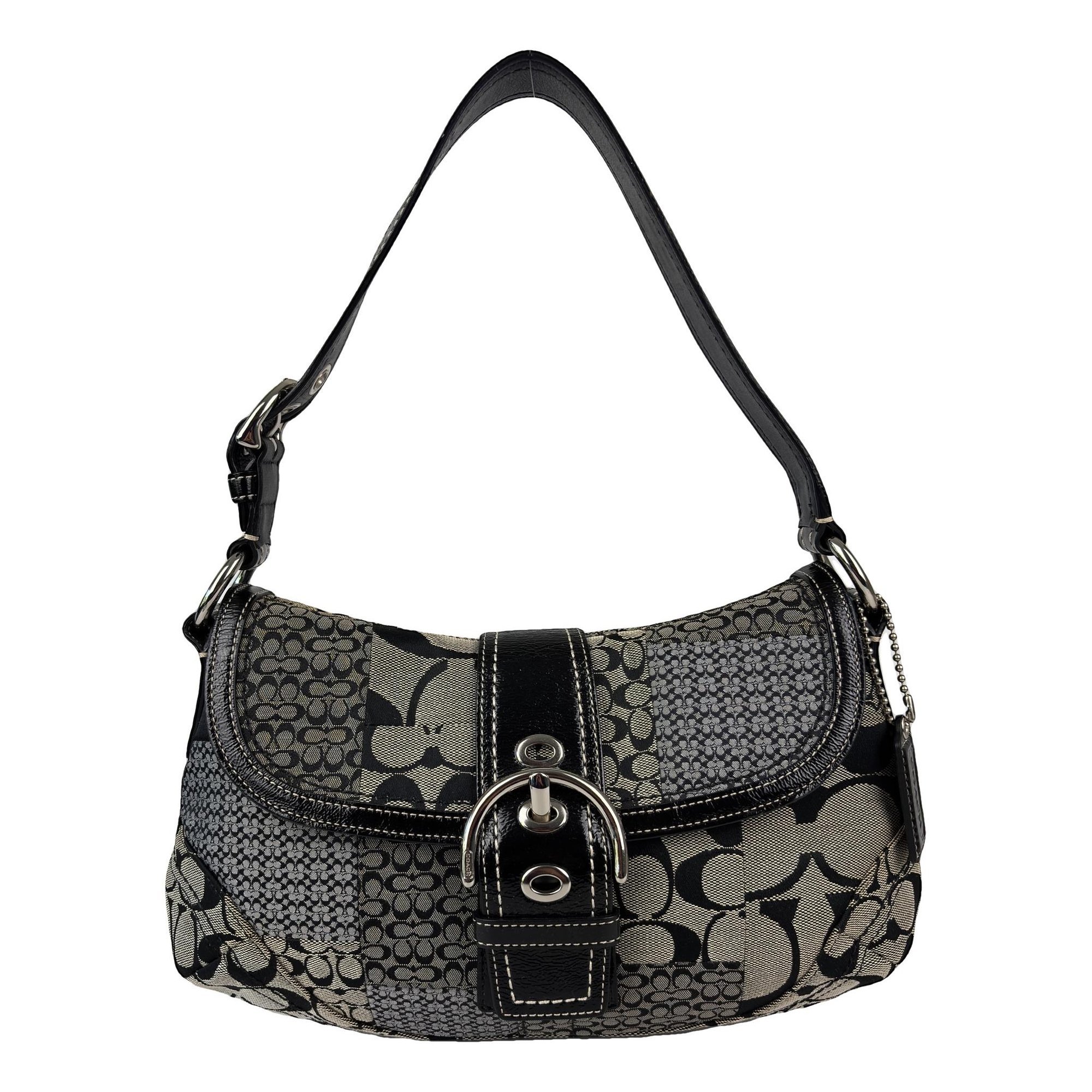 Signature Sufflette cloth handbag