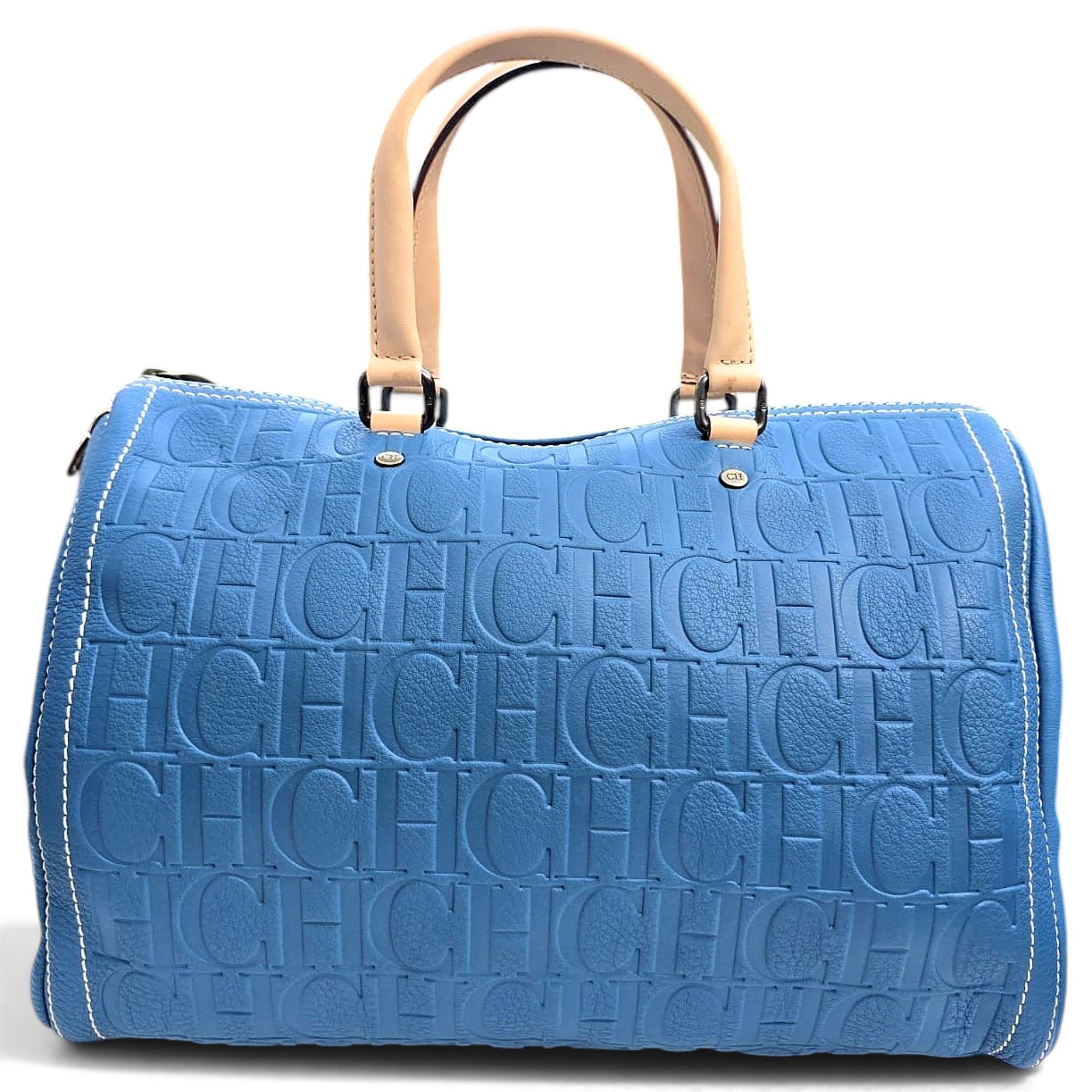 Leather bowling bag
