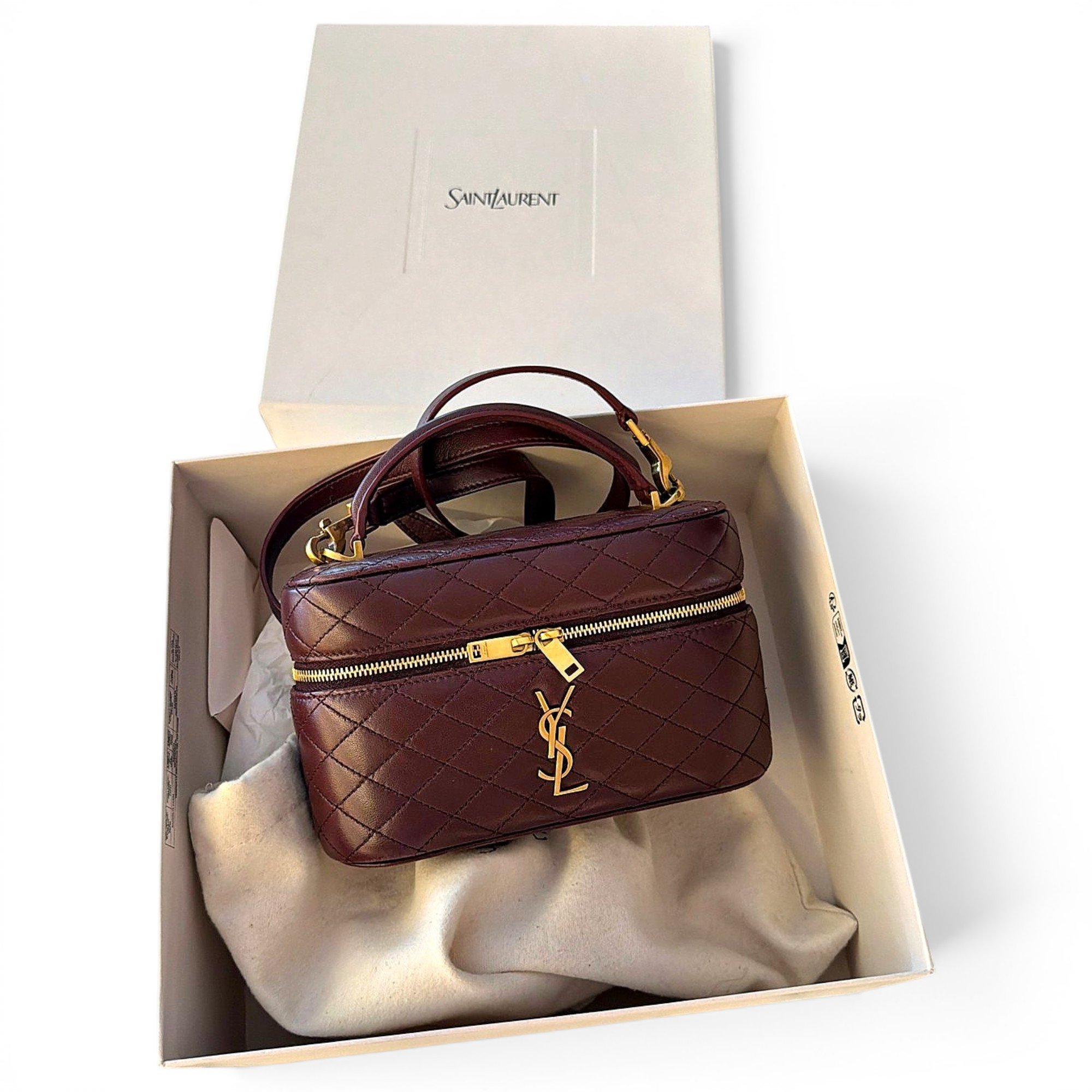 Mica Hatbox leather handbag