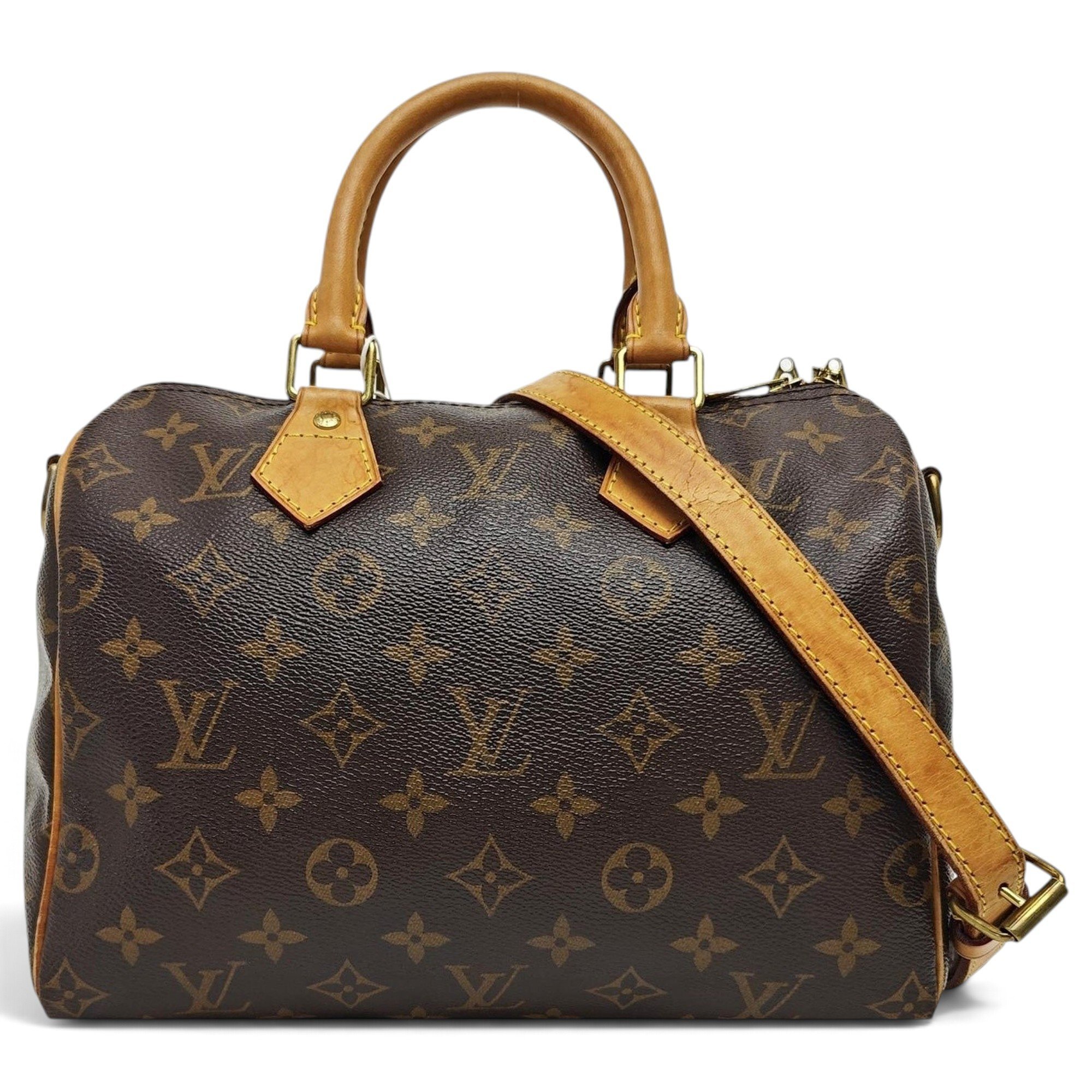 Nano Speedy / Mini HL leather handbag