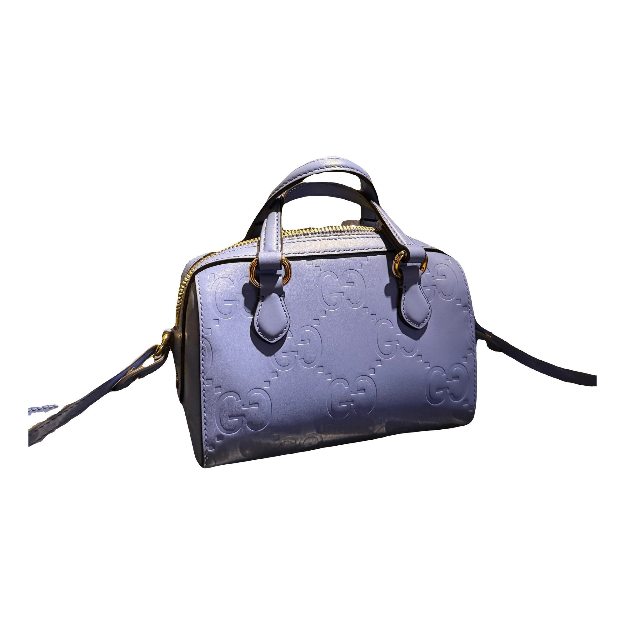 Boston leather bag