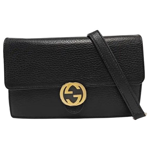 Leather crossbody bag