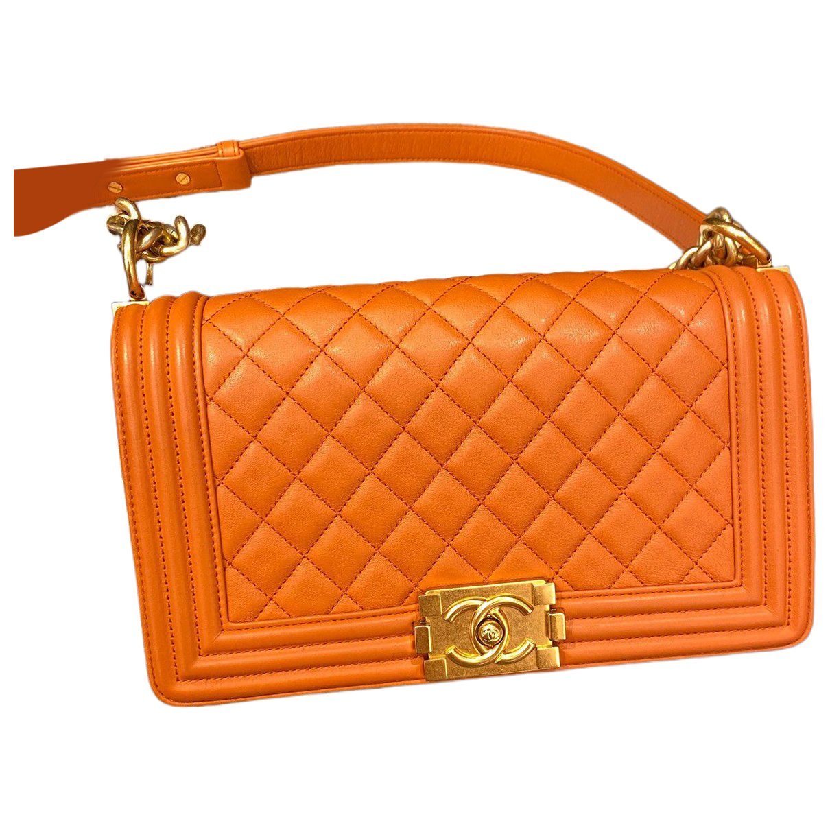 Boy leather crossbody bag