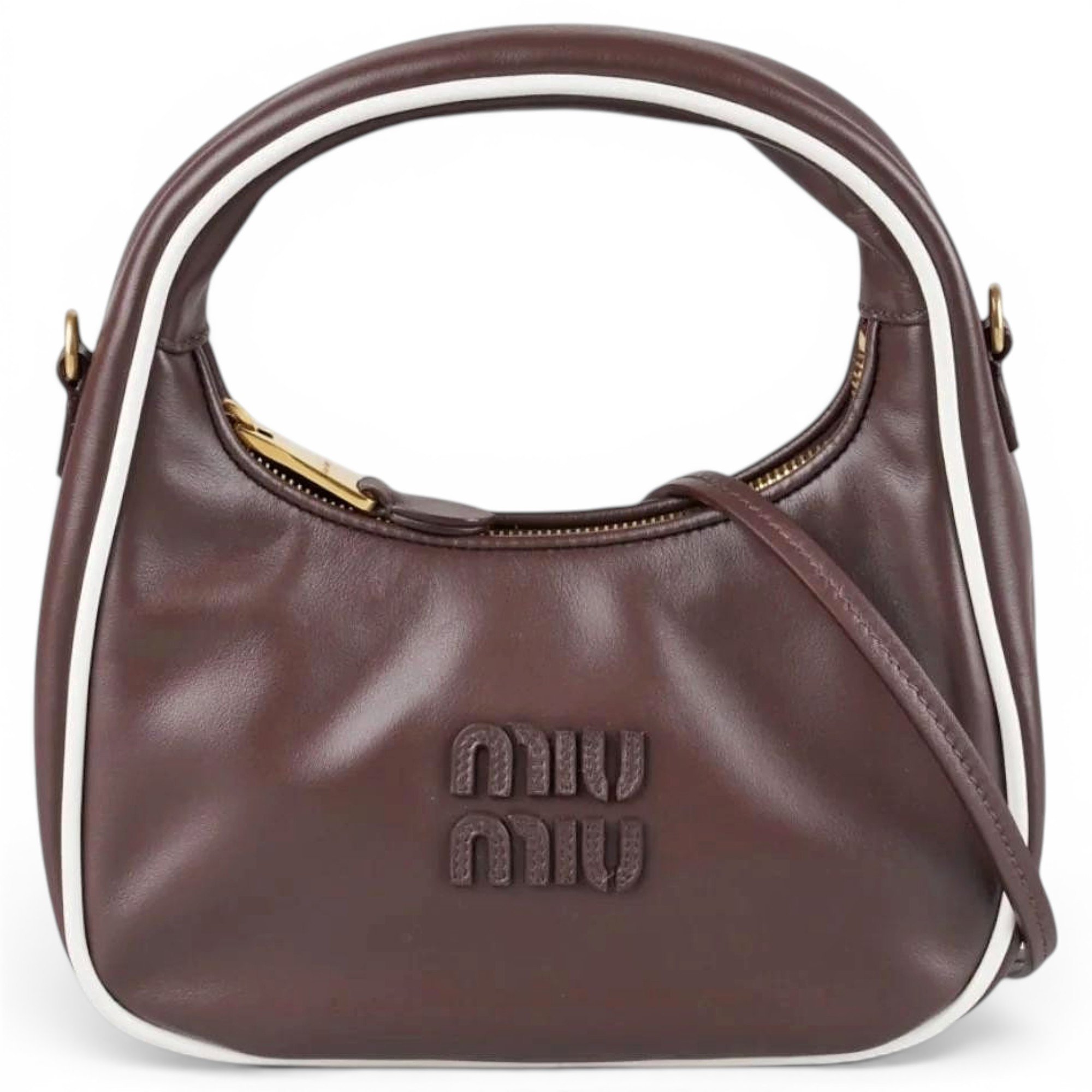 Leather crossbody bag