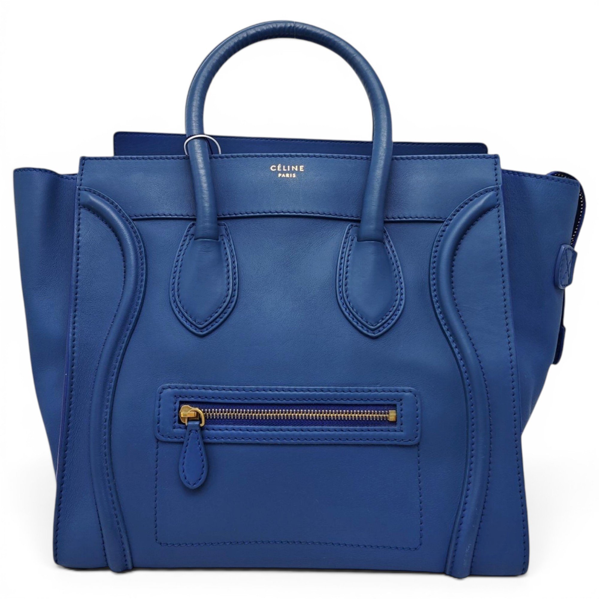 Luggage leather handbag