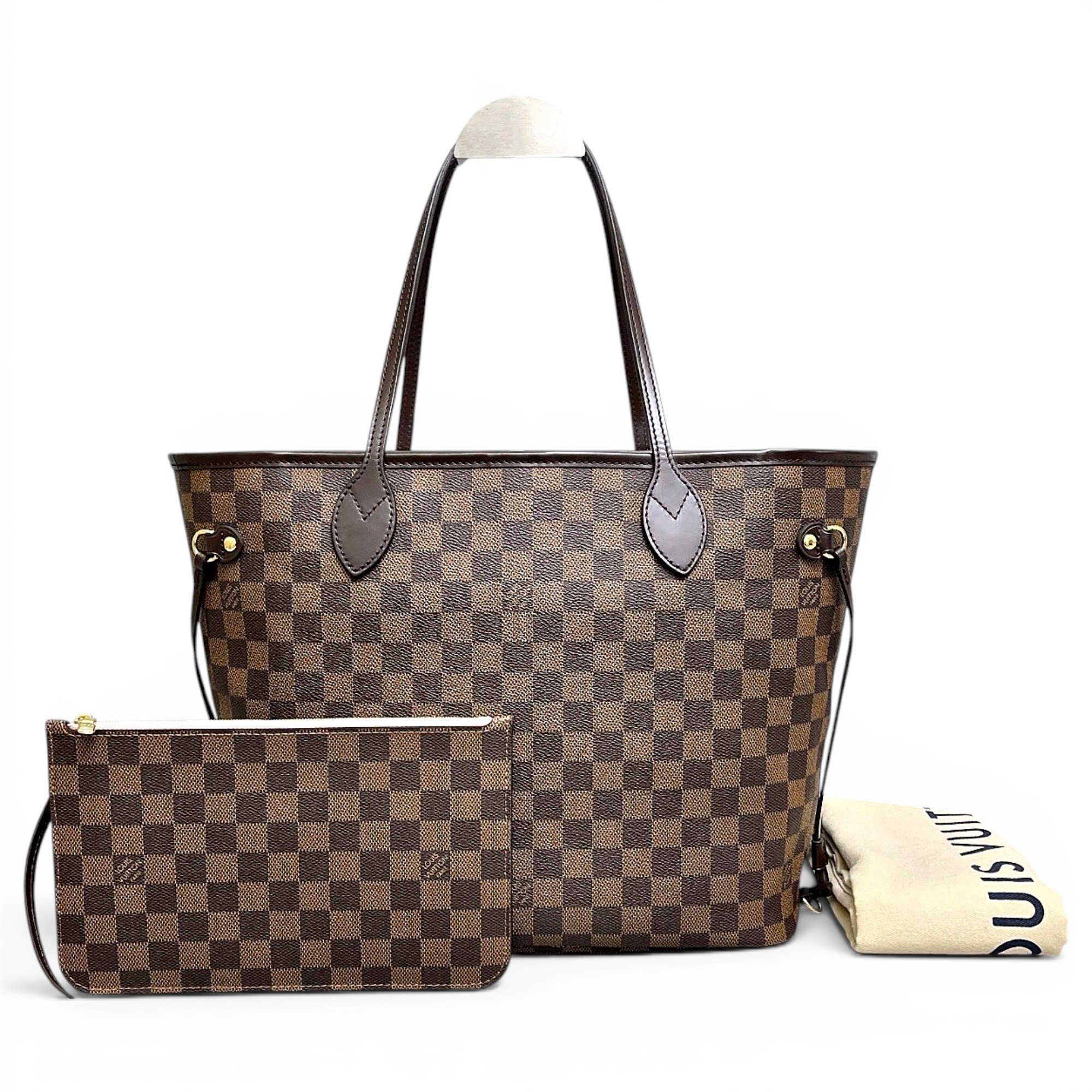 Neverfull leather tote