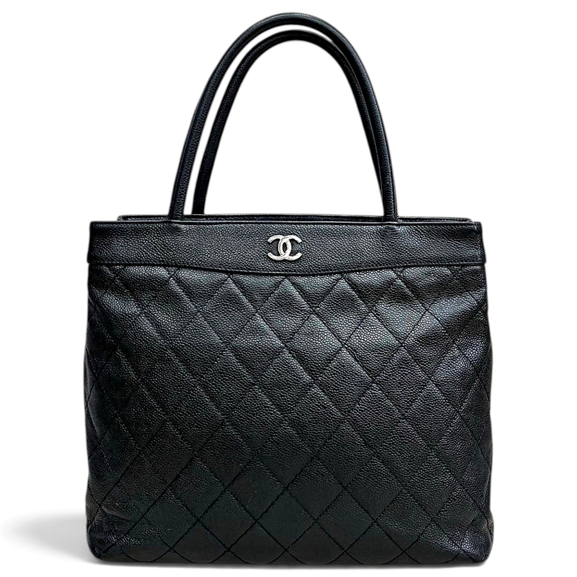 Grand shopping leather tote