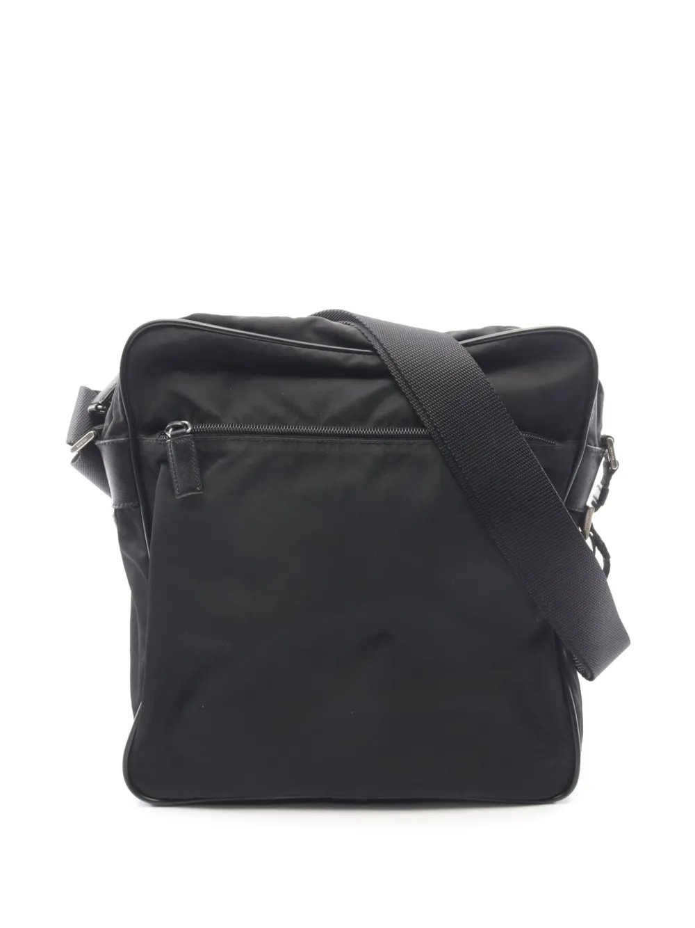 2010-2026 Saffiano Trimmed Tessuto Zip Top crossbody bag