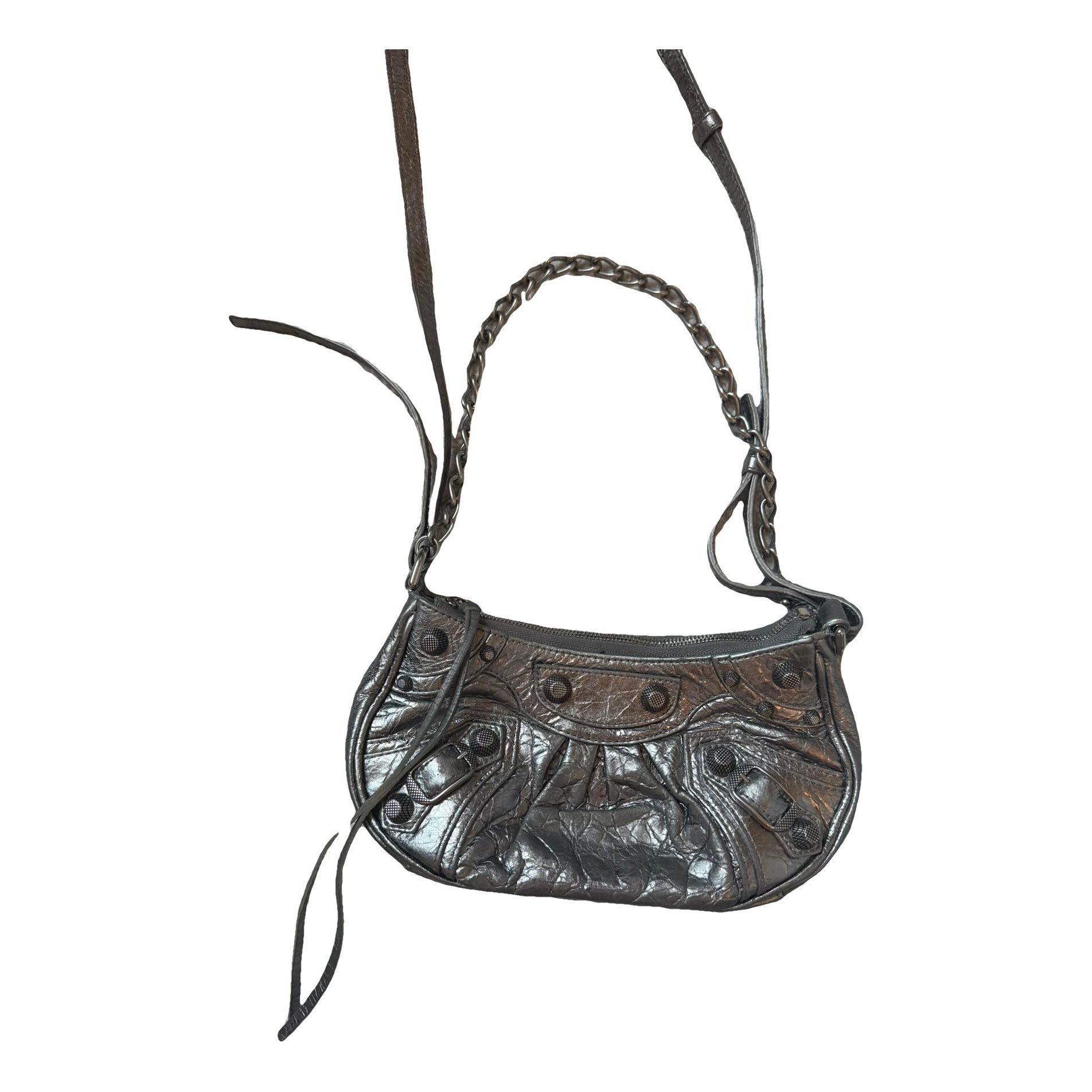 Le Cagole leather handbag