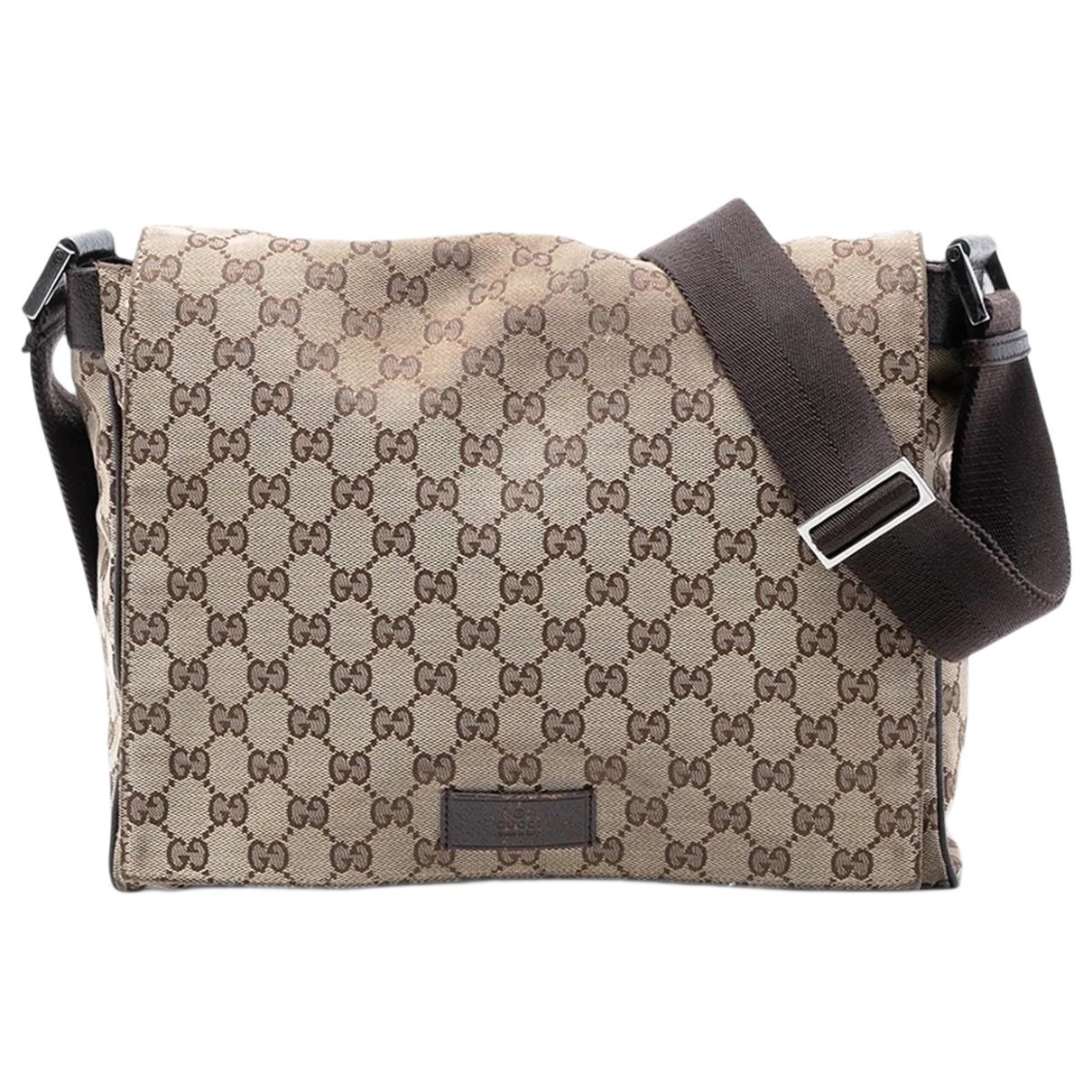 Gucci B cloth crossbody bag
