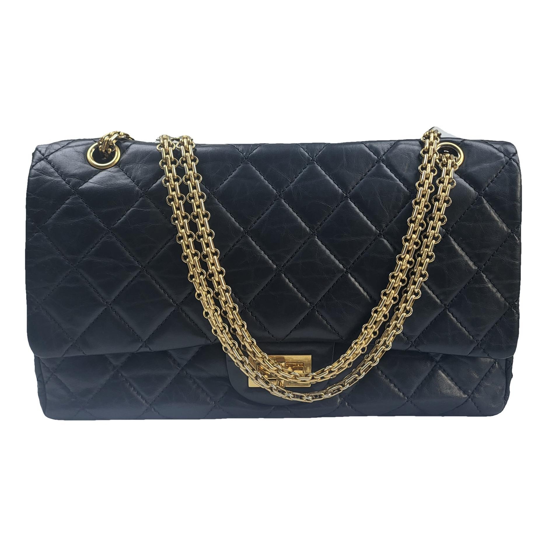 2.55 leather handbag